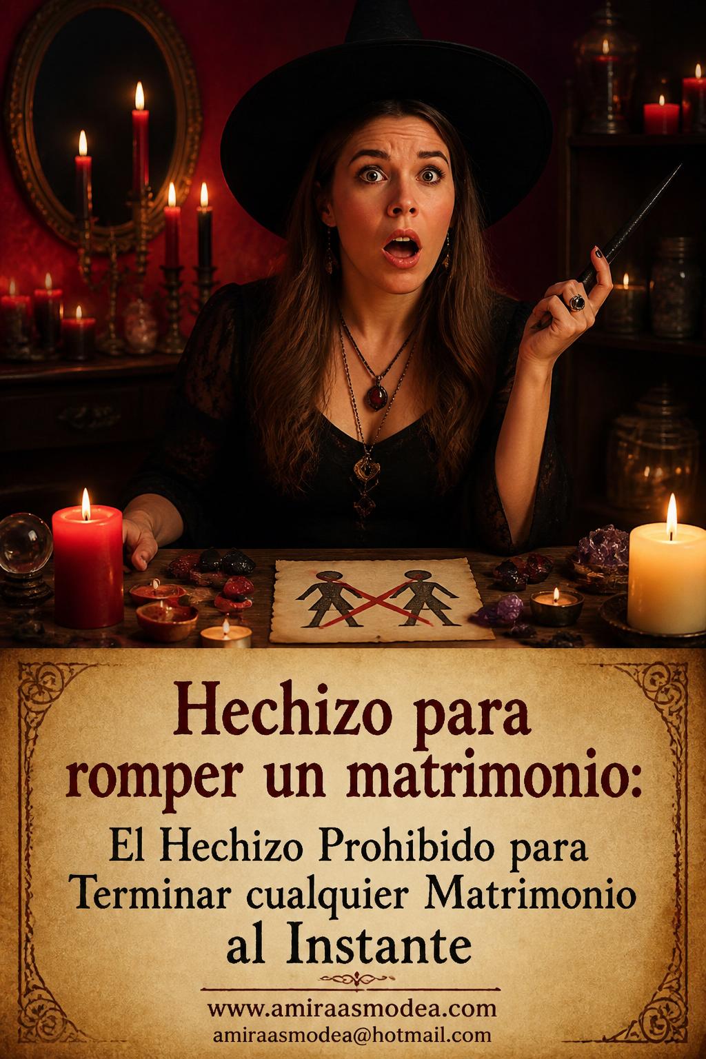 Hechizo para romper un matrimonio Hechizo para romper un matrimonio: El Hechizo Prohibido para Terminar cualquier Matrimonio al Instante