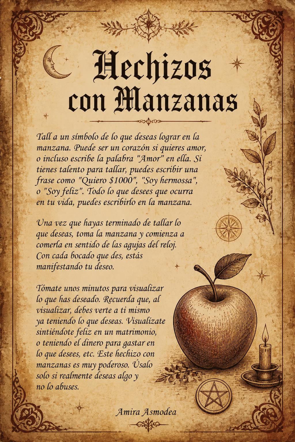 Hechizos con Manzanas