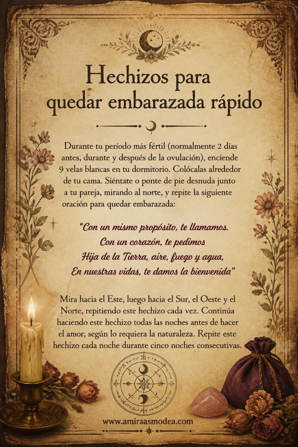 Hechizos para quedar embarazada rápido