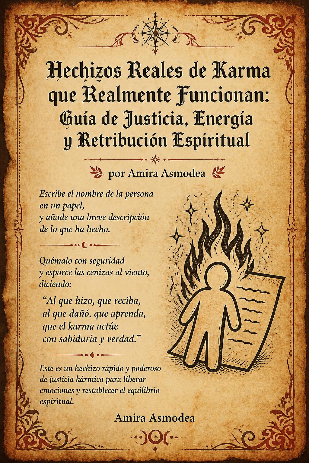 Hechizos Reales de Karma que Realmente Funcionan: Guía de Justicia, Energía y Retribución Espiritual