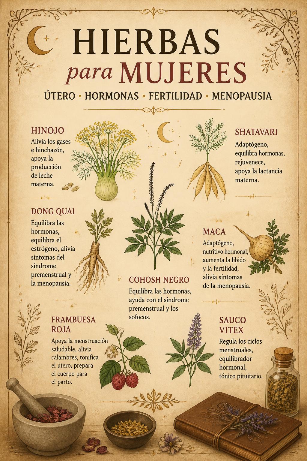 Hierbas para Mujeres