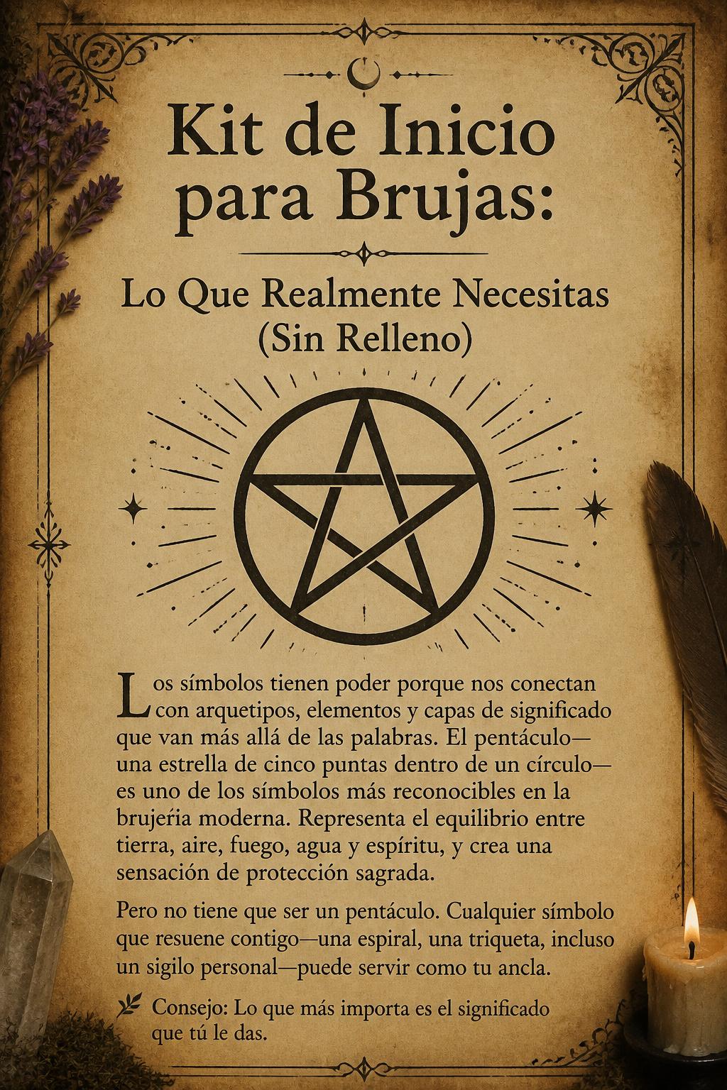 Kit de Inicio para Brujas: Lo Que Realmente Necesitas (Sin Relleno)