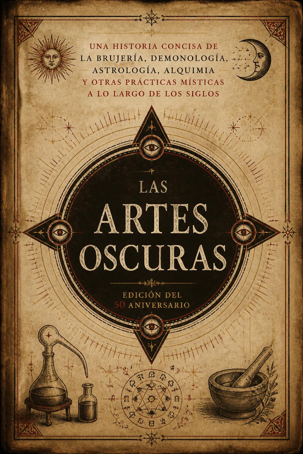 Las Artes Oscuras: Una Historia Concisa de la Brujería, Demonología, Astrología, Alquimia y Otras Prácticas Místicas a lo Largo de los Siglos