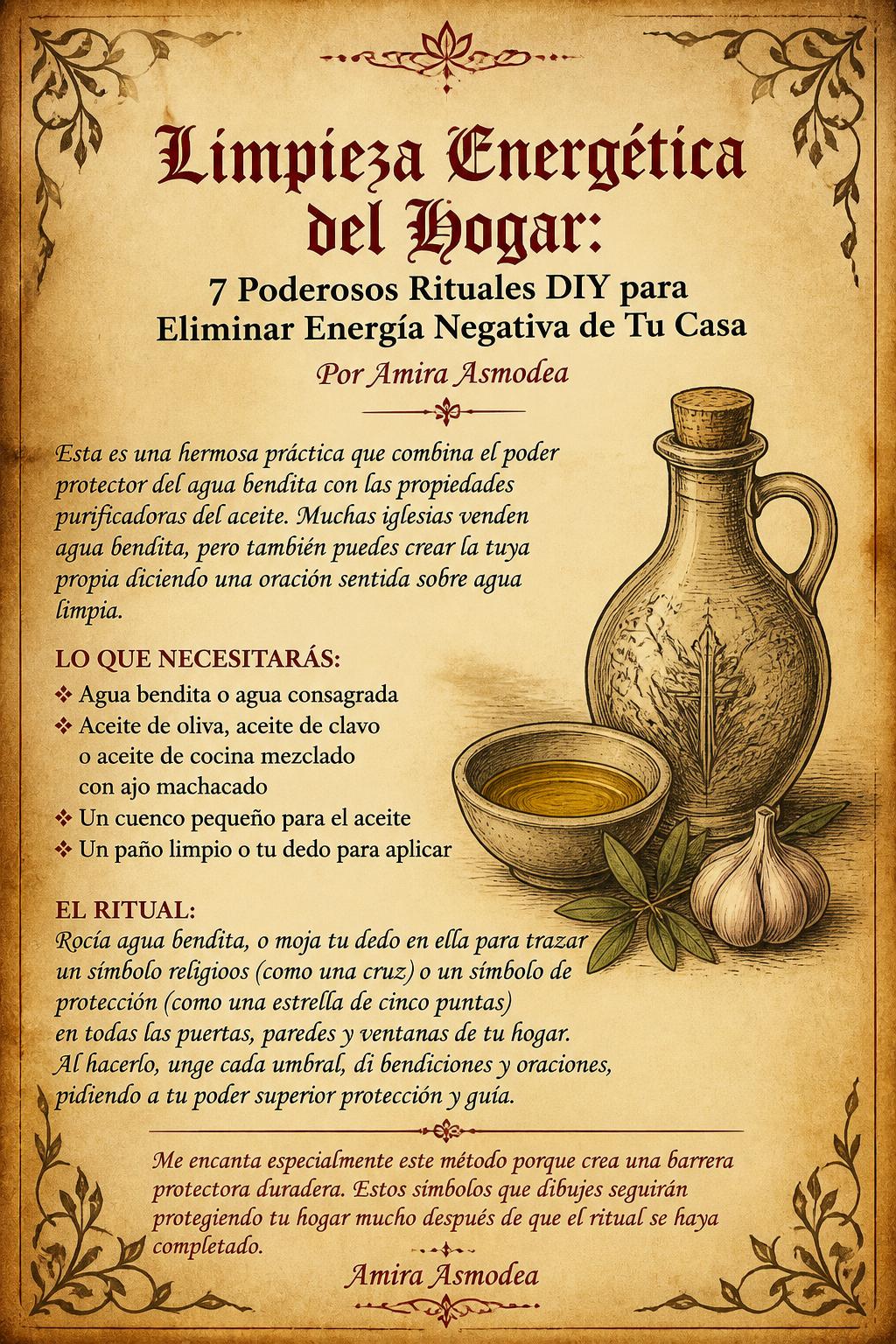 Limpieza Energética del Hogar: 7 Poderosos Rituales DIY para Eliminar Energía Negativa de Tu Casa Limpieza Energética del Hogar: 7 Poderosos Rituales DIY para Eliminar Energía Negativa de Tu Casa