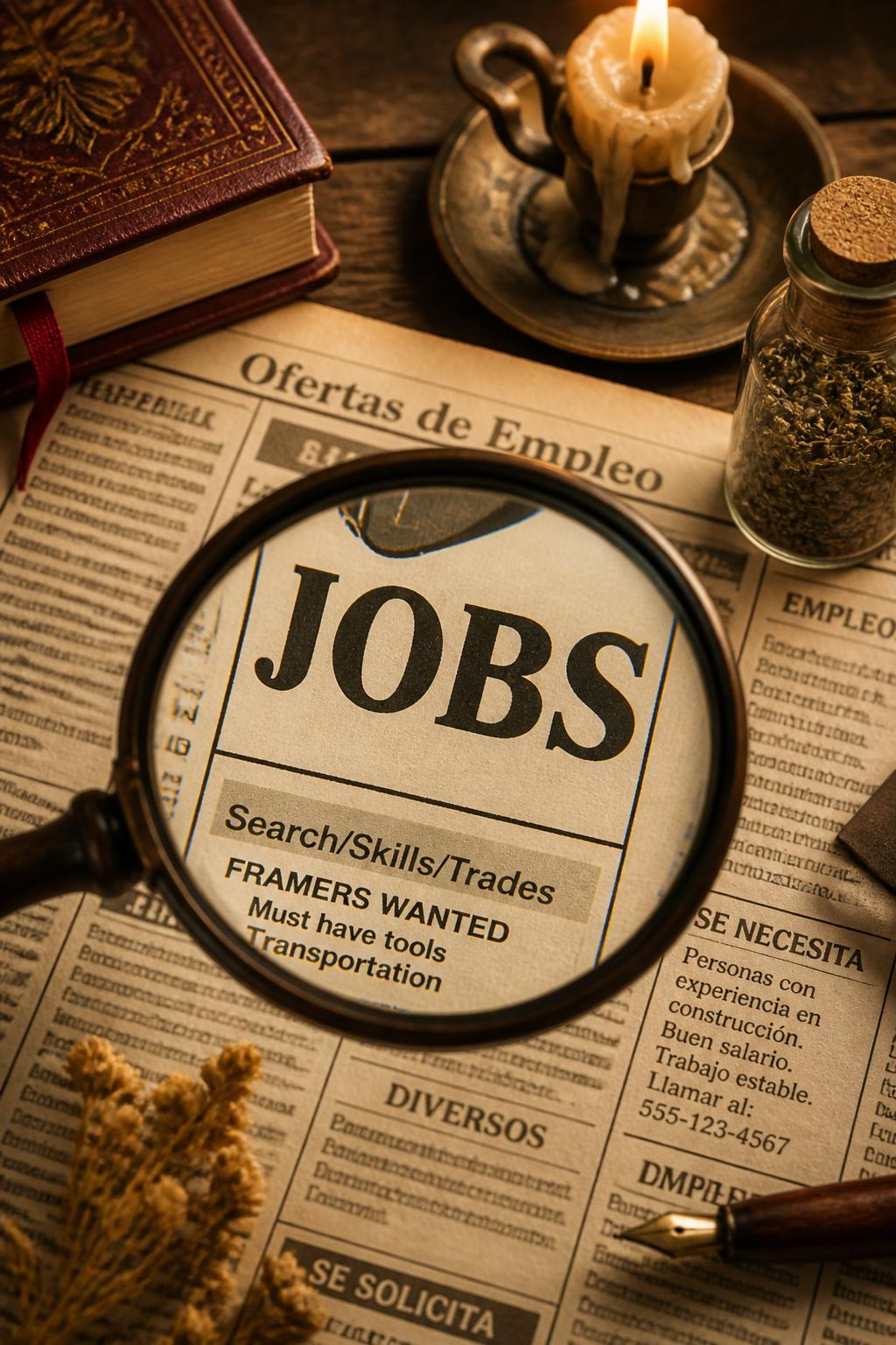 Magia blanca para conseguir trabajo rápido: Un hechizo fácil y efectivo