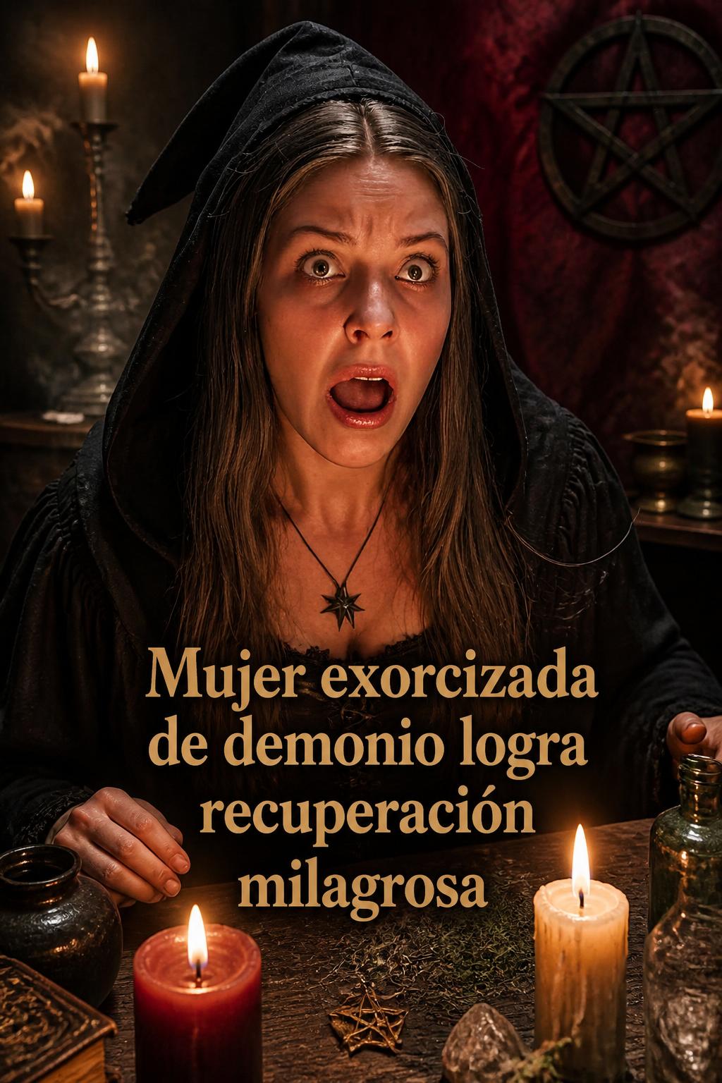 Mujer exorcizada de demonio logra recuperación milagrosa