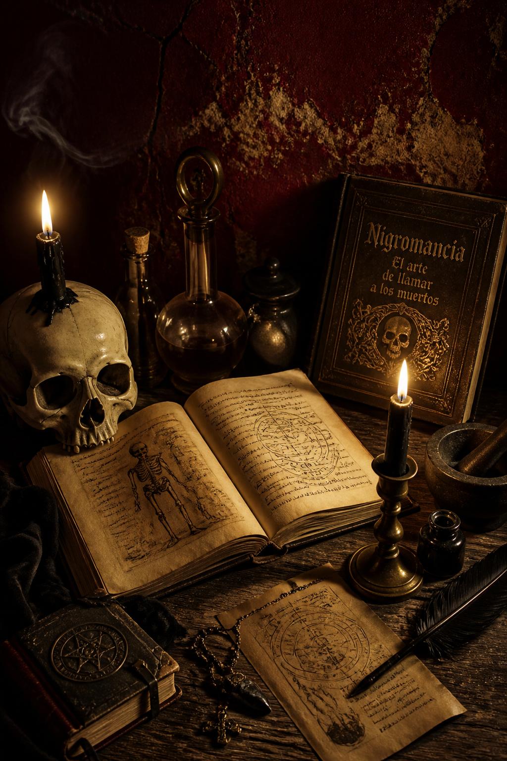 Nigromancia. El arte de llamar a los muertos