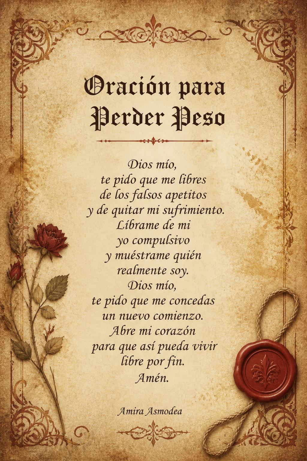 Oración para Perder Peso