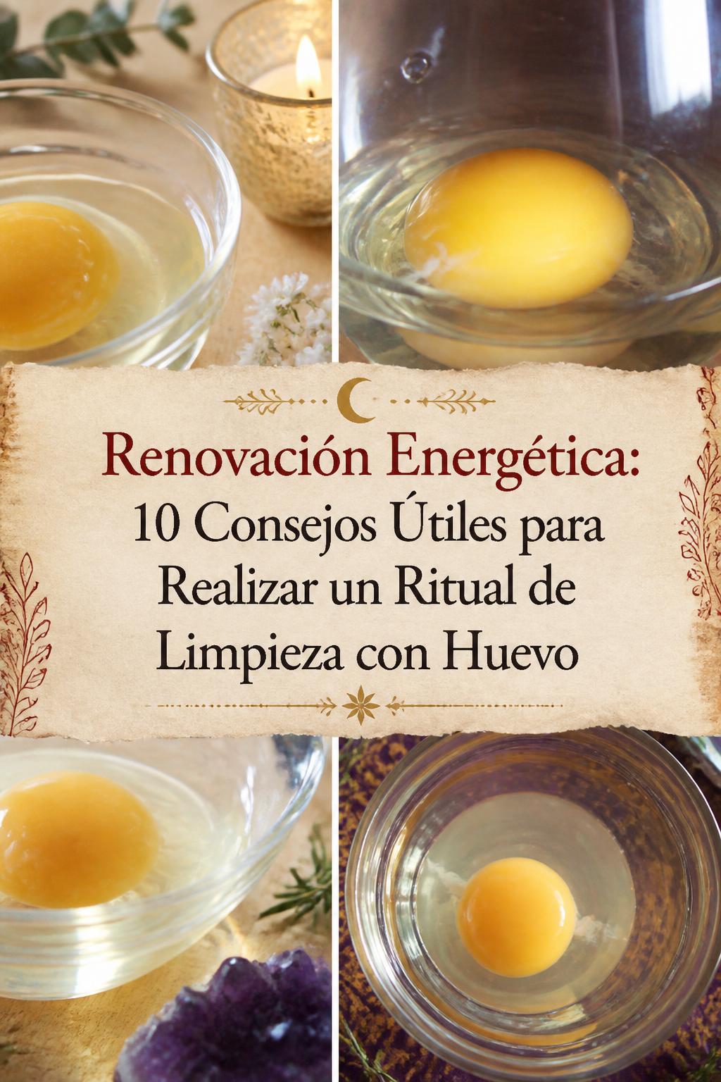 Renovación Energética: 10 Consejos Útiles para Realizar un Ritual de Limpieza con Huevo
