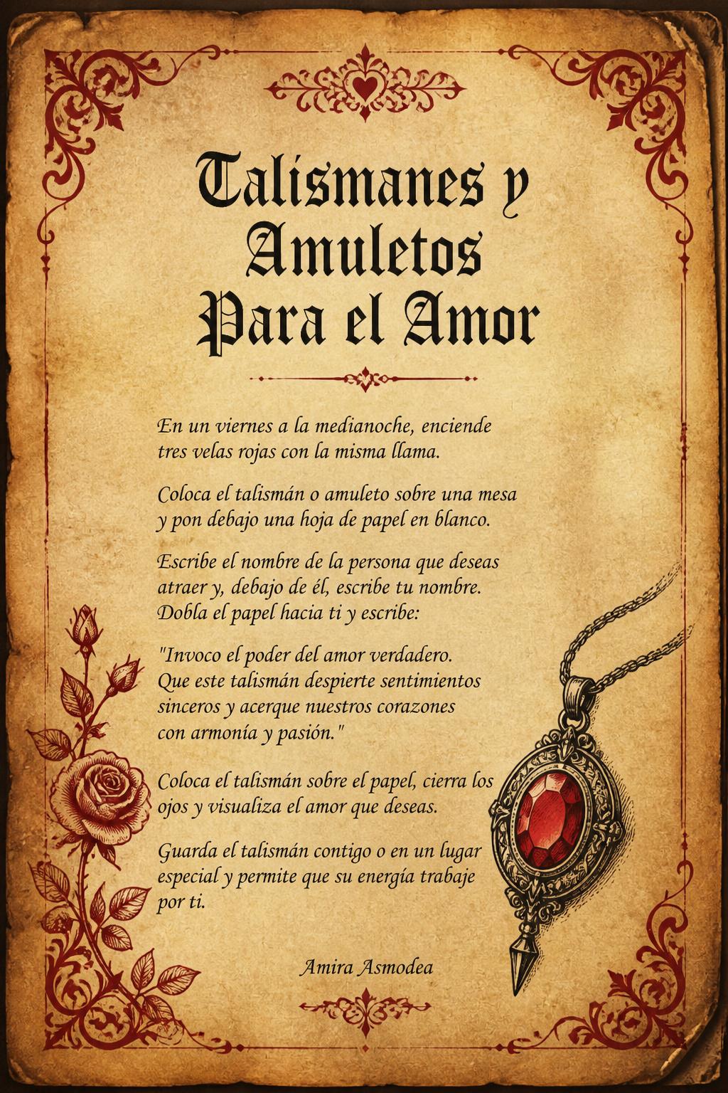 Talismanes y Amuletos Para el Amor