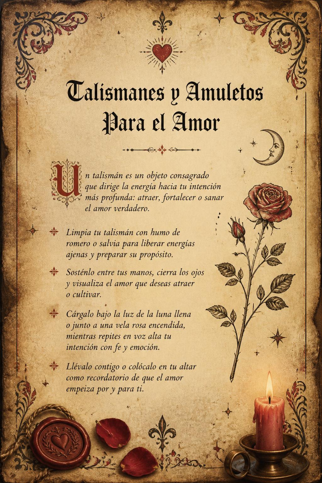 Talismanes y Amuletos Para el Amor