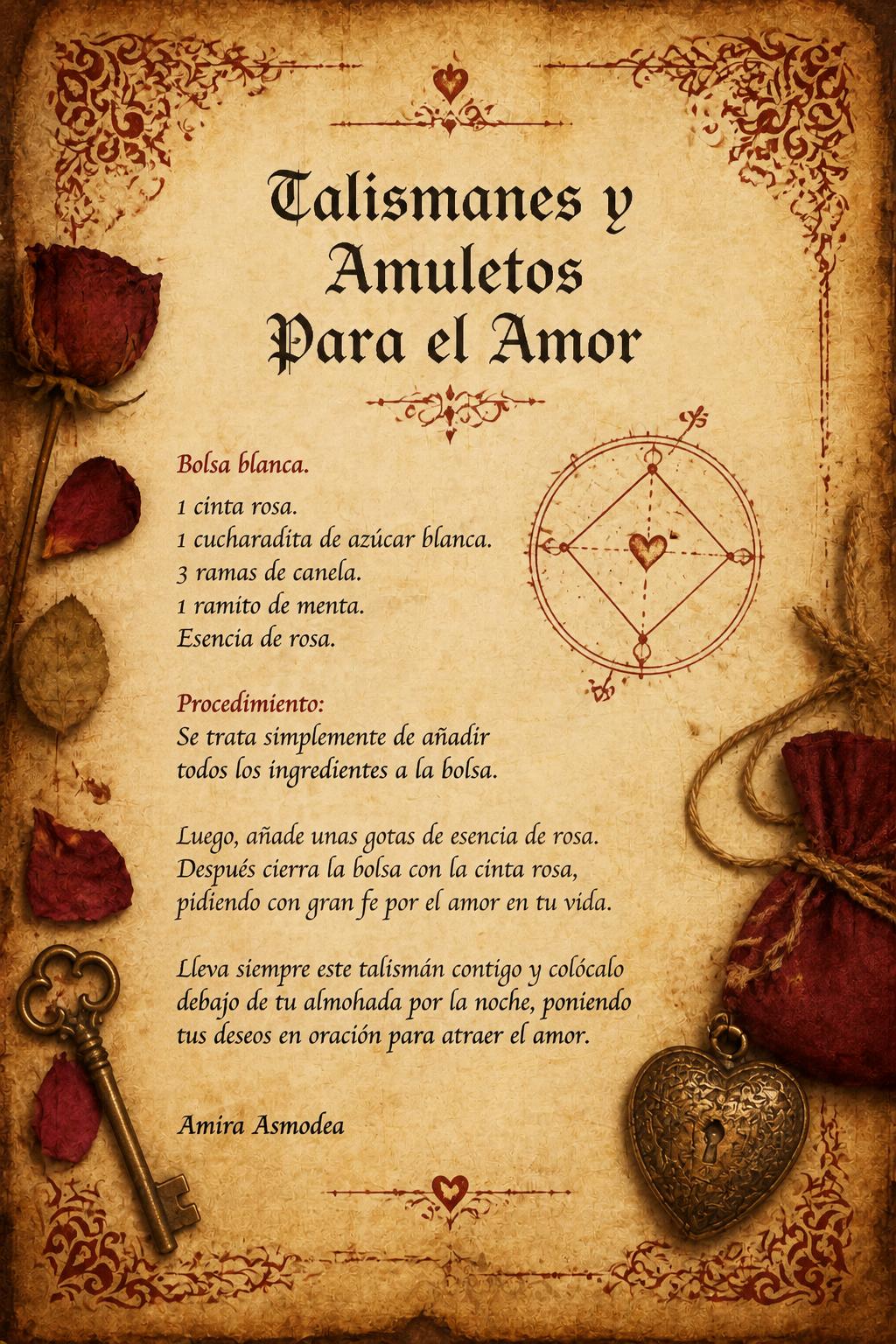 Talismanes y Amuletos Para el Amor