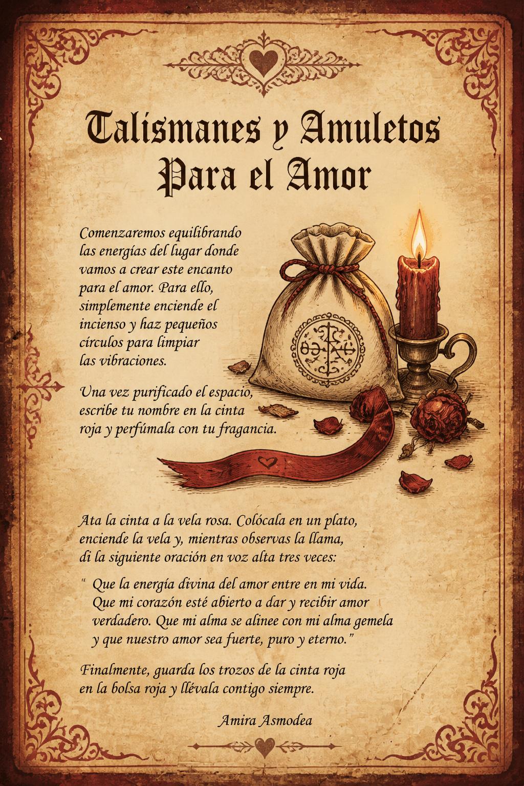 Talismanes y Amuletos Para el Amor