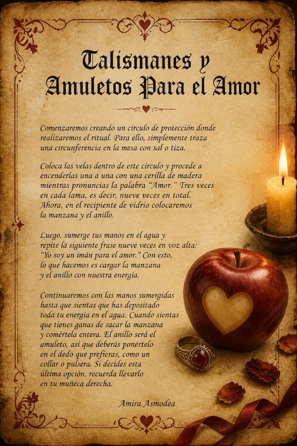 Talismanes y Amuletos Para el Amor