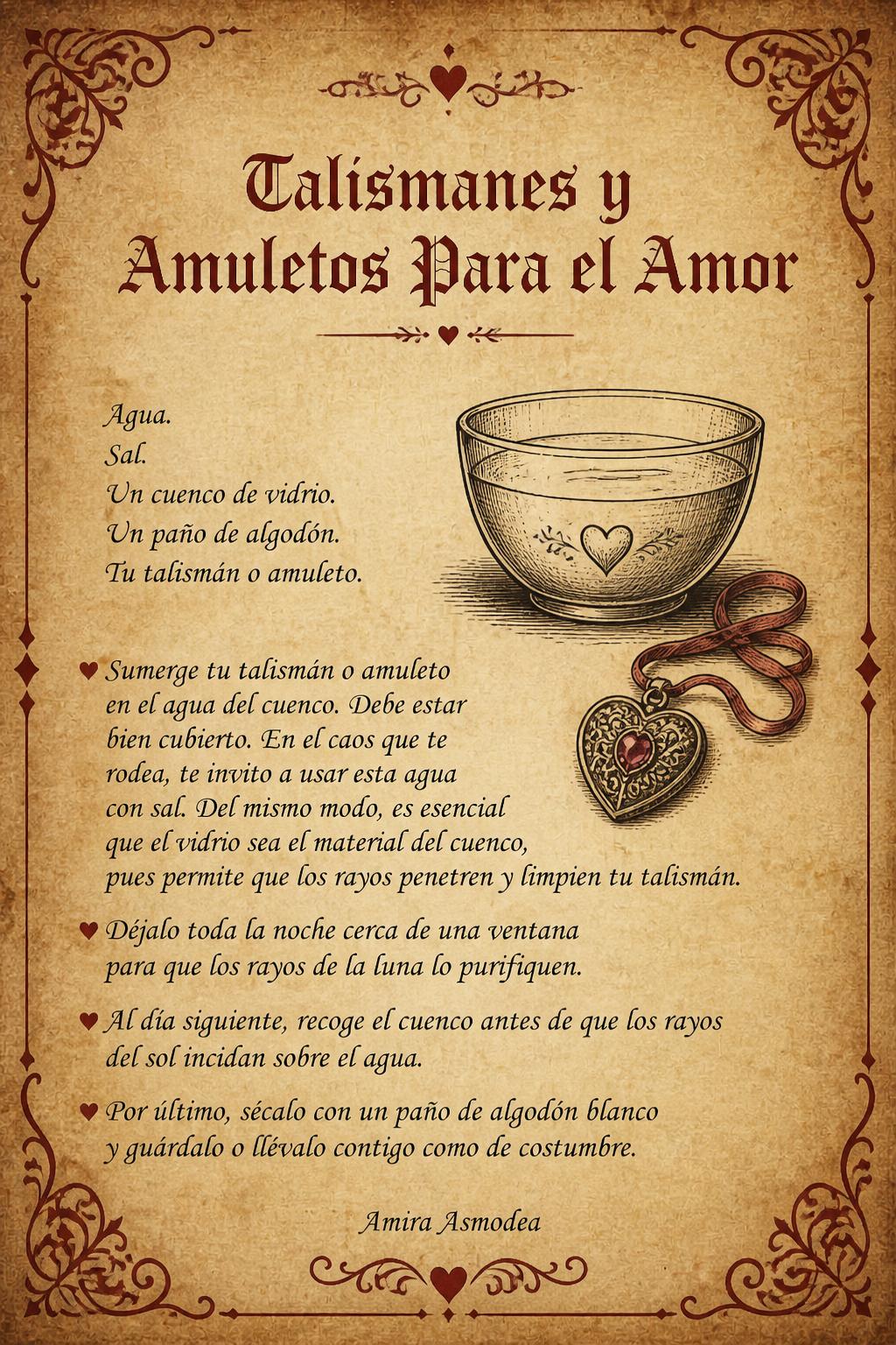 Talismanes y Amuletos Para el Amor