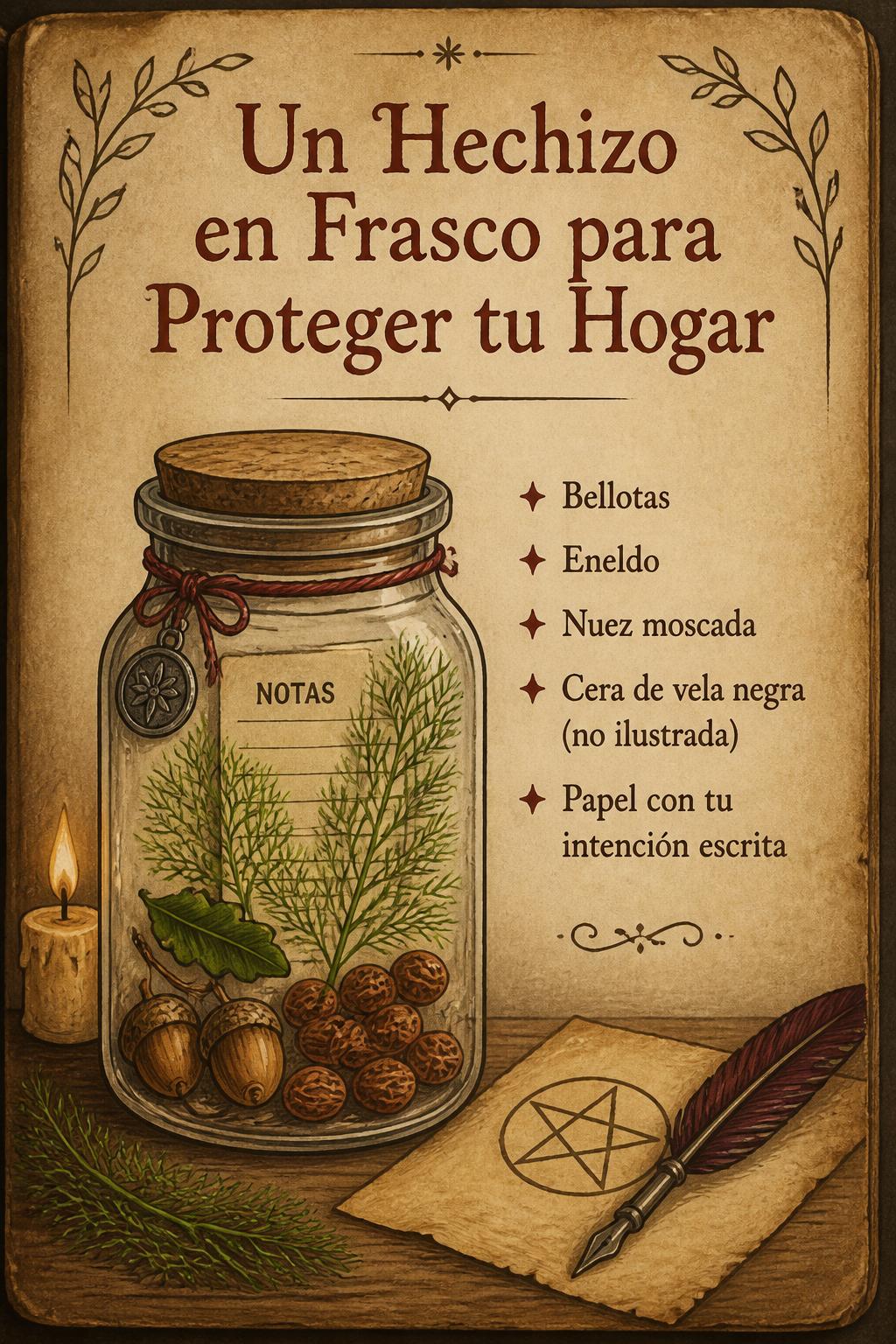 Un Hechizo en Frasco para Proteger tu Hogar