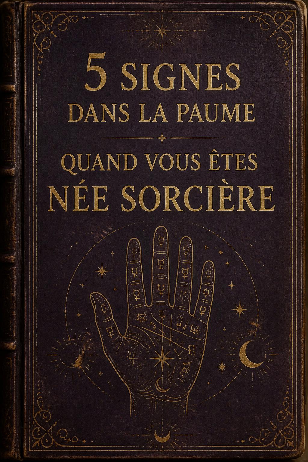 5 Signes dans la paume quand vous êtes née Sorcière