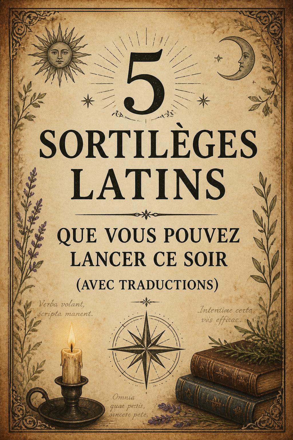 5 Sortilèges Latins Que Vous Pouvez Lancer Ce Soir (Avec Traductions)