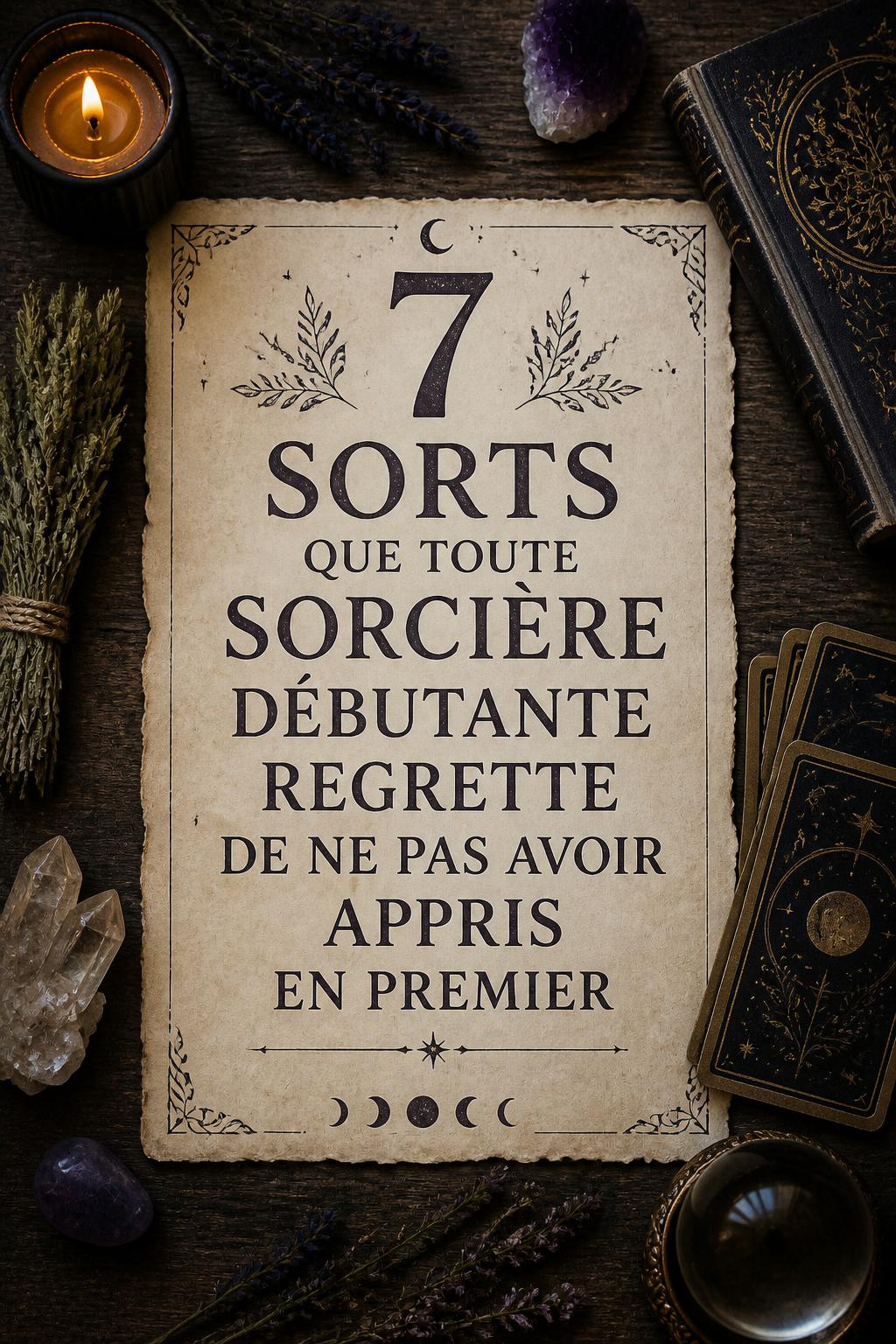 7 sorts que toute sorcière débutante regrette de ne pas avoir appris en premier