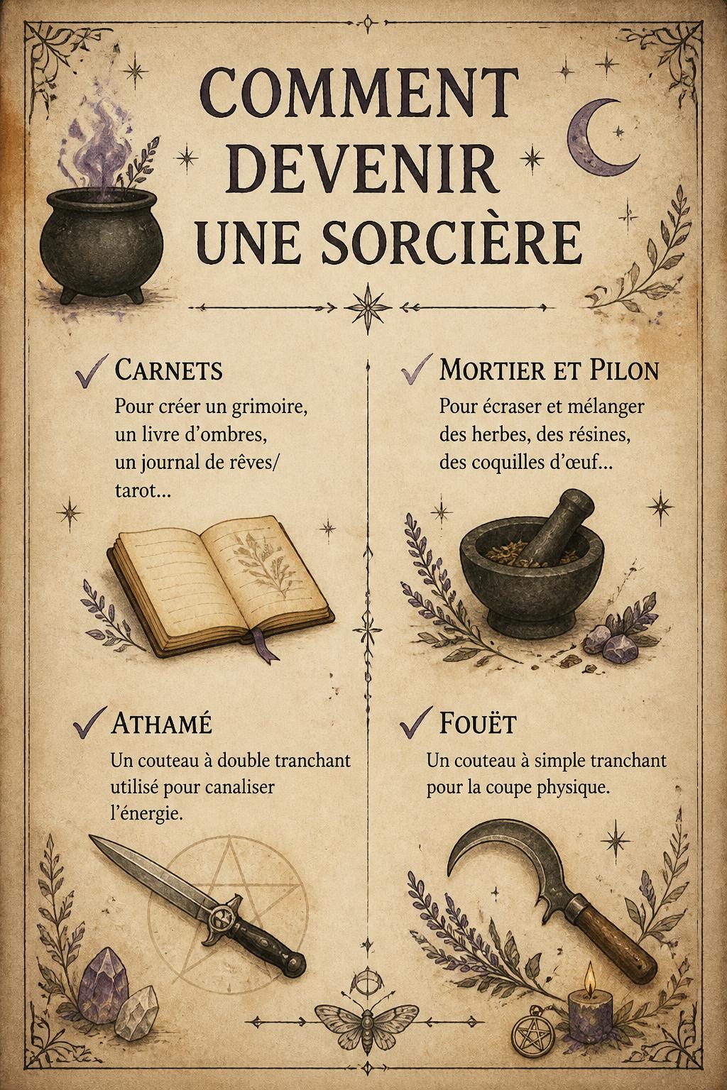 Comment devenir une sorcière
