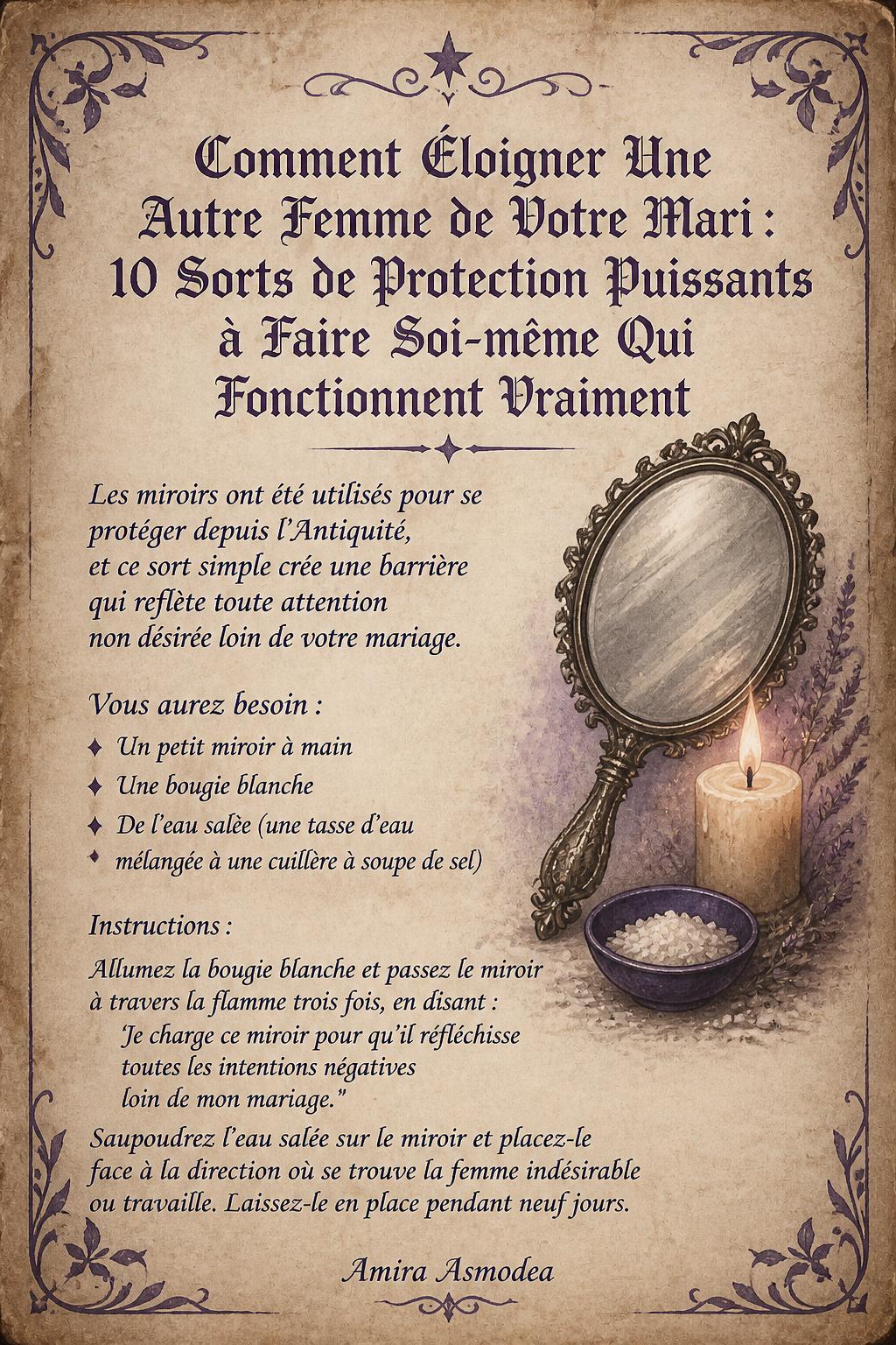 Comment Éloigner Une Autre Femme de Votre Mari : 10 Sorts de Protection Puissants à Faire Soi-même Qui Fonctionnent Vraiment