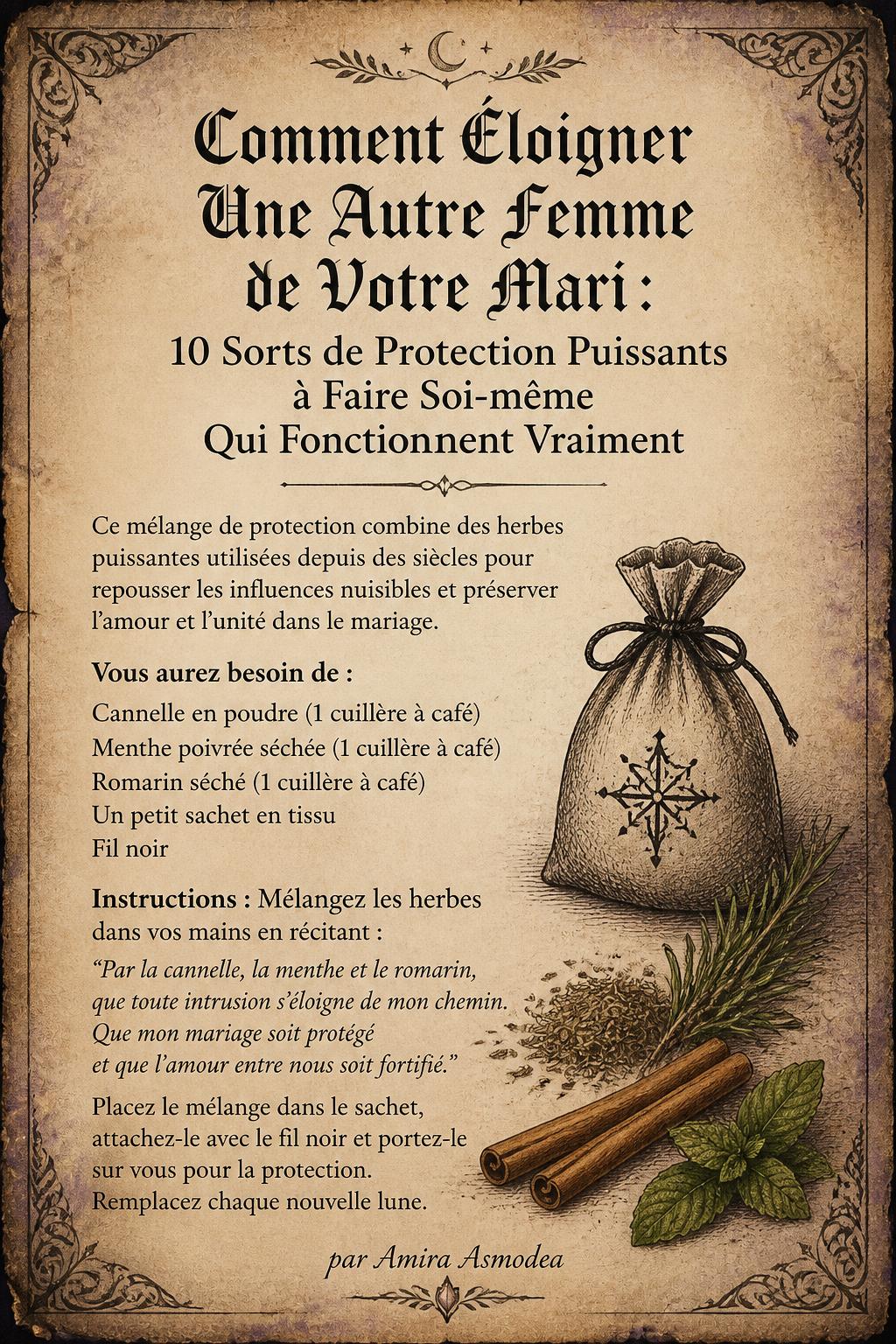 Comment Éloigner Une Autre Femme de Votre Mari : 10 Sorts de Protection Puissants à Faire Soi-même Qui Fonctionnent Vraiment