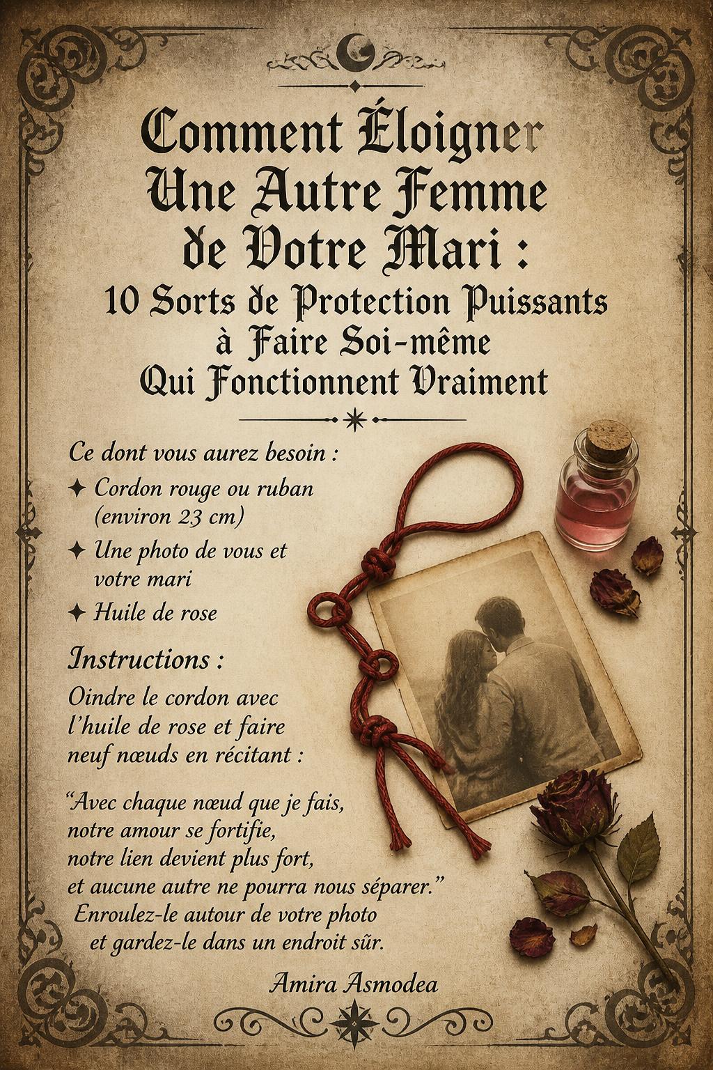 Comment Éloigner Une Autre Femme de Votre Mari : 10 Sorts de Protection Puissants à Faire Soi-même Qui Fonctionnent Vraiment