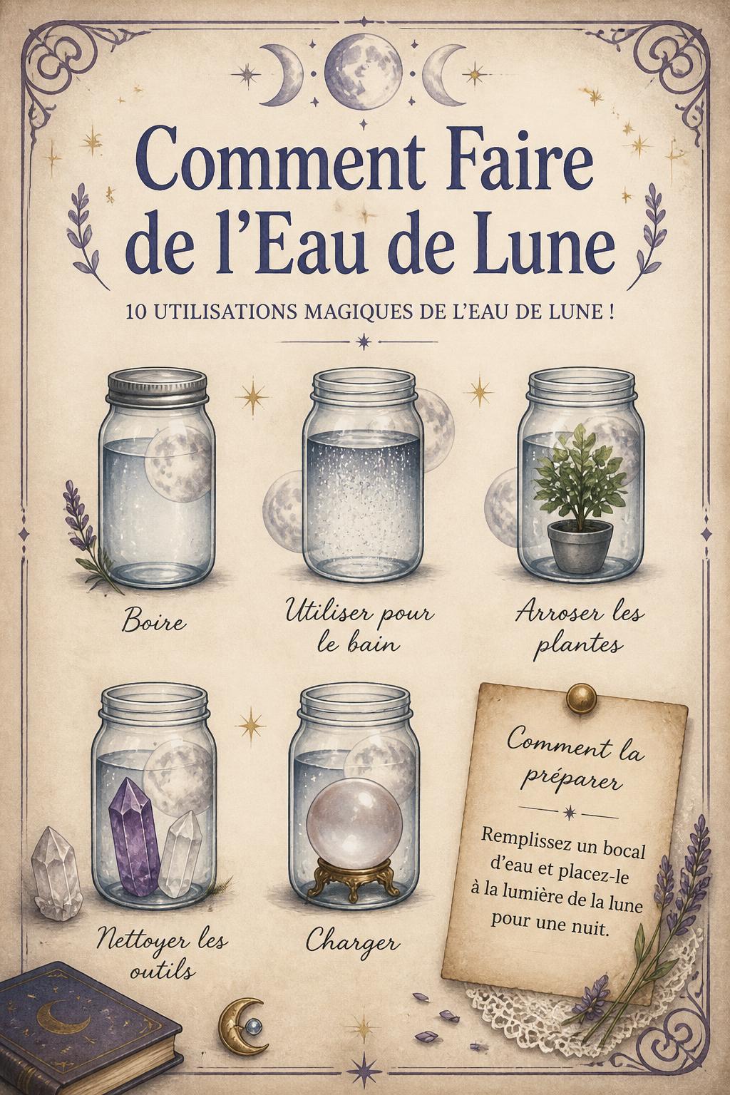 Comment Faire de l'Eau de Lune
