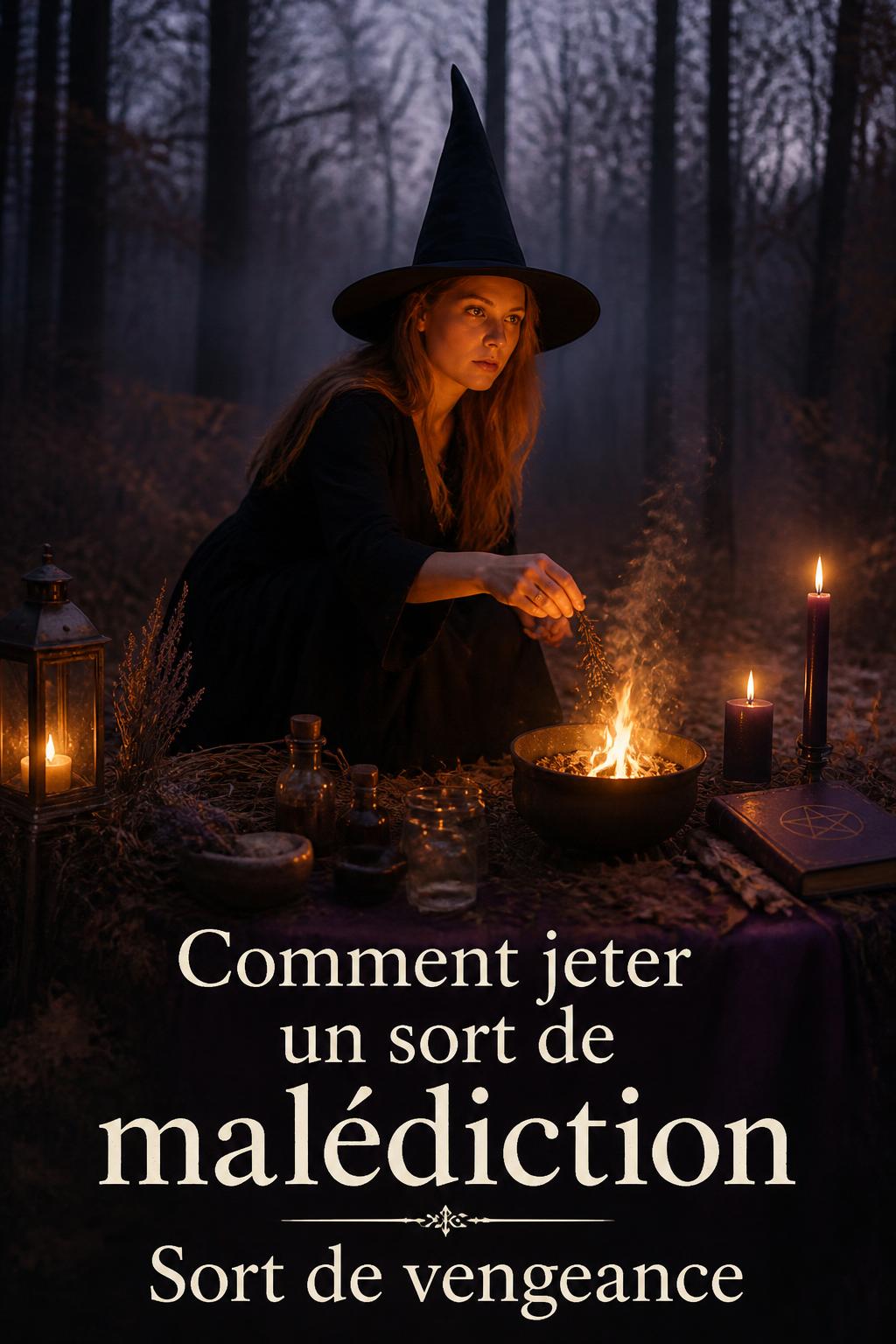 Comment jeter un sort de malédiction - Sort de vengeance