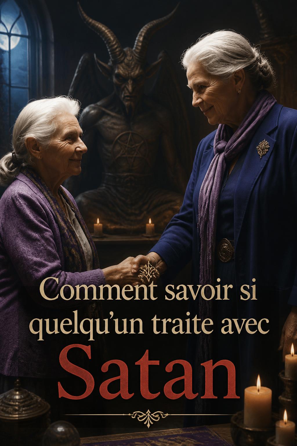 Comment savoir si quelqu’un traite avec Satan