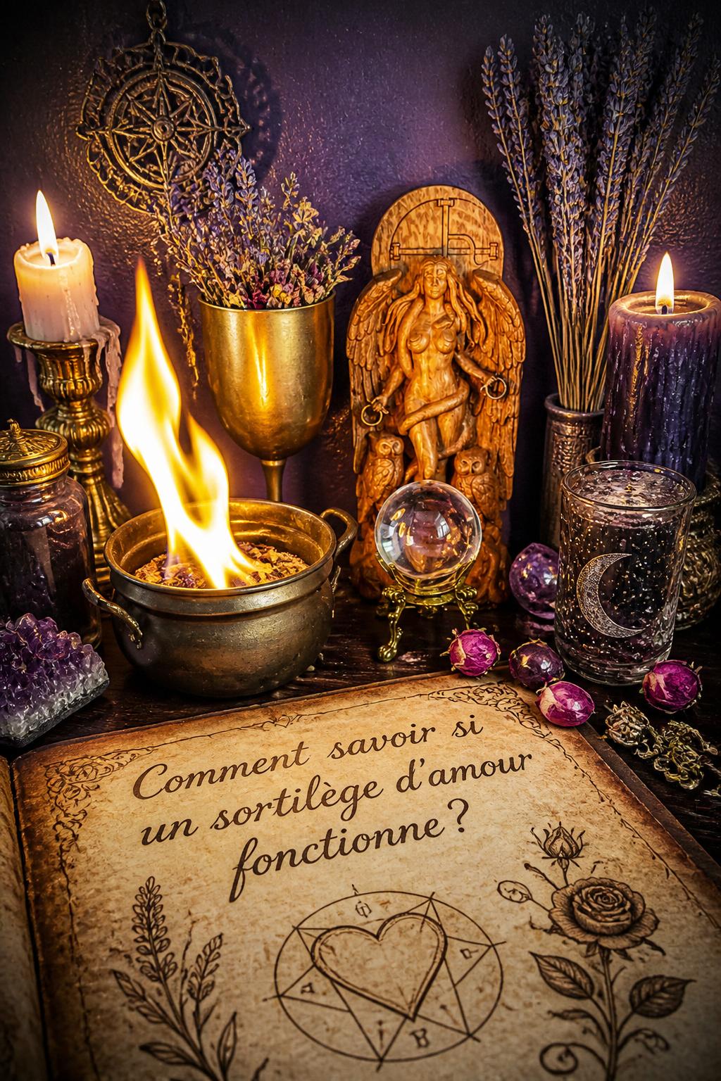 Comment savoir si un sortilège d'amour fonctionne ?