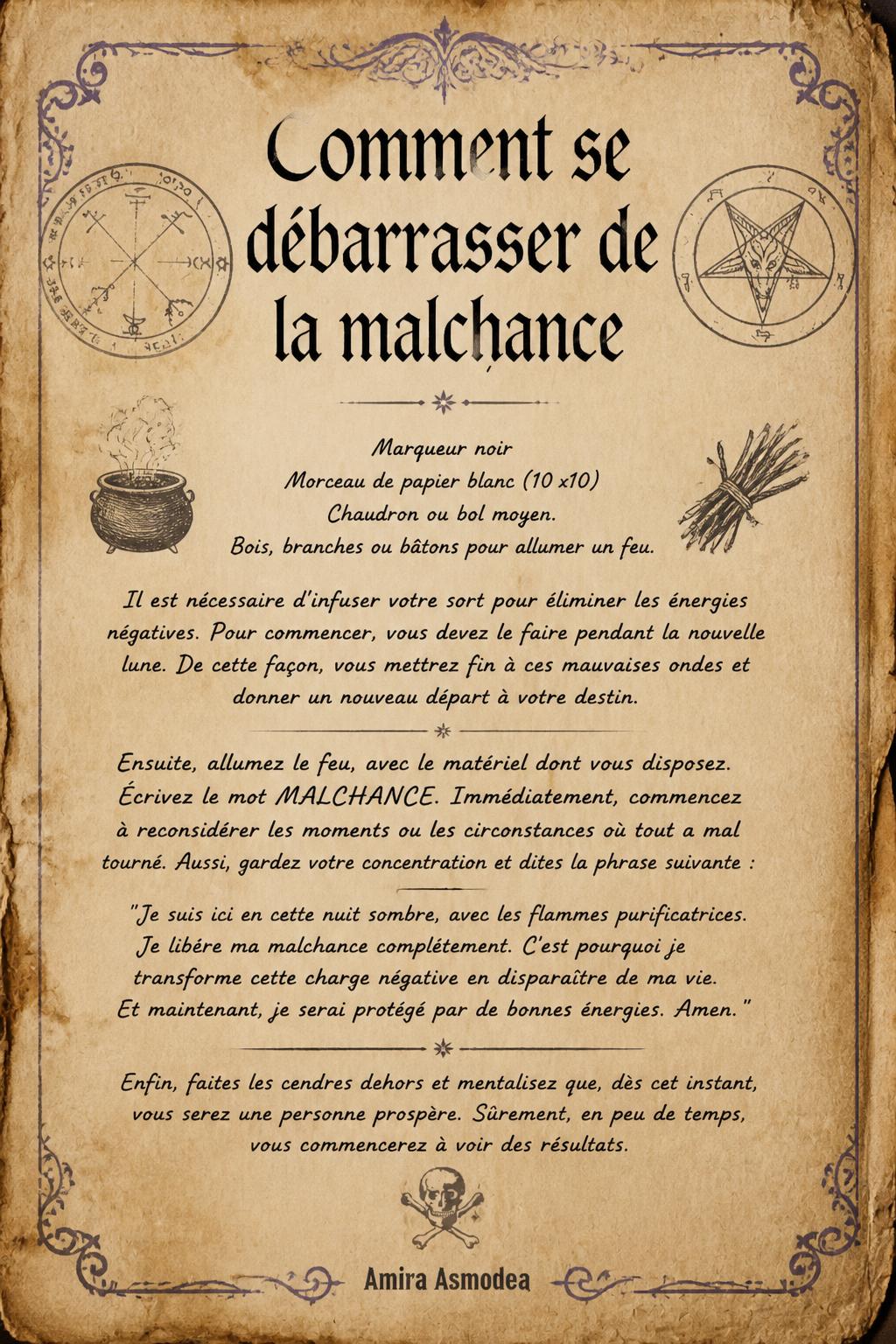 Comment se débarrasser de la malchance
