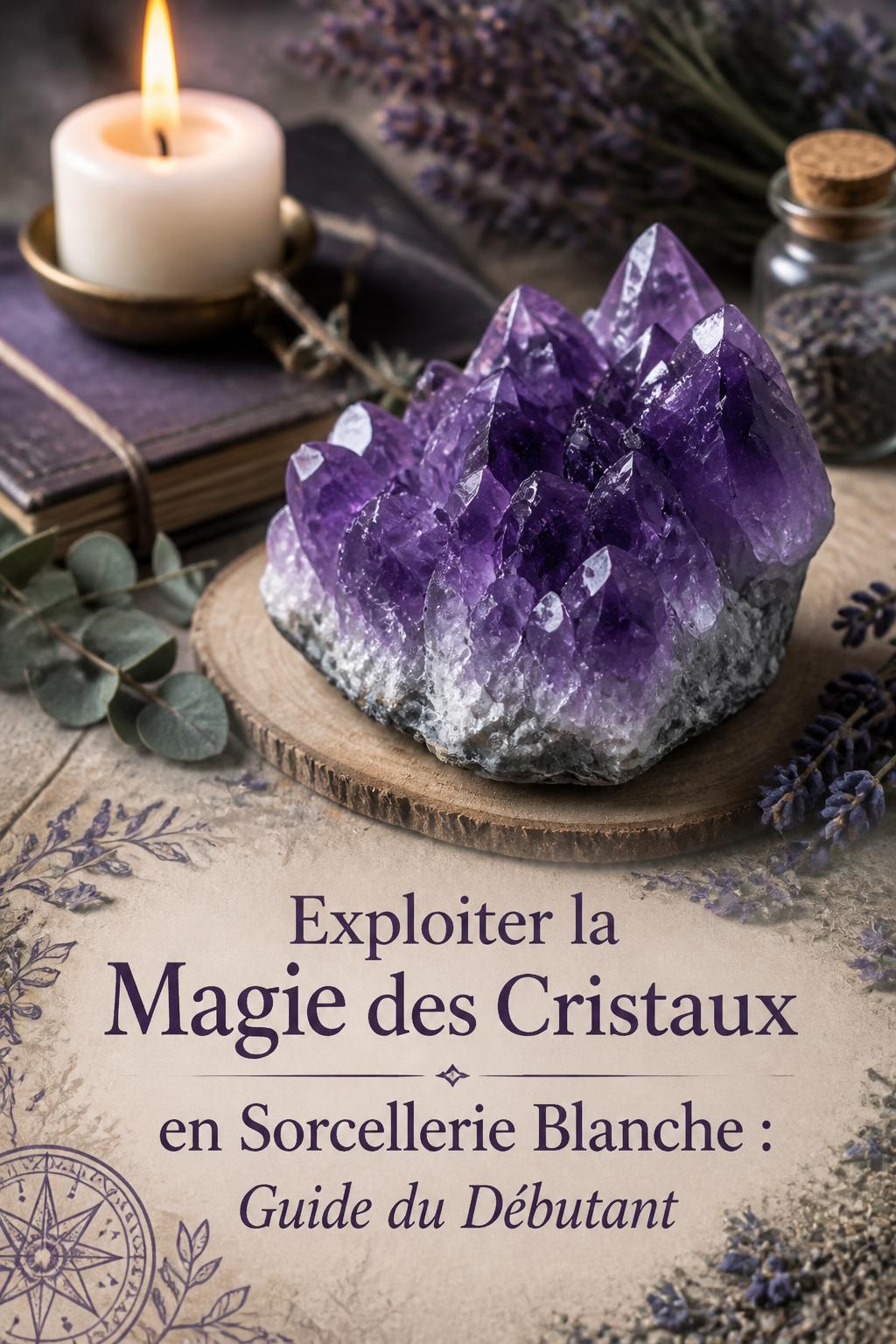 Exploiter la Magie des Cristaux en Sorcellerie Blanche : Guide du Débutant