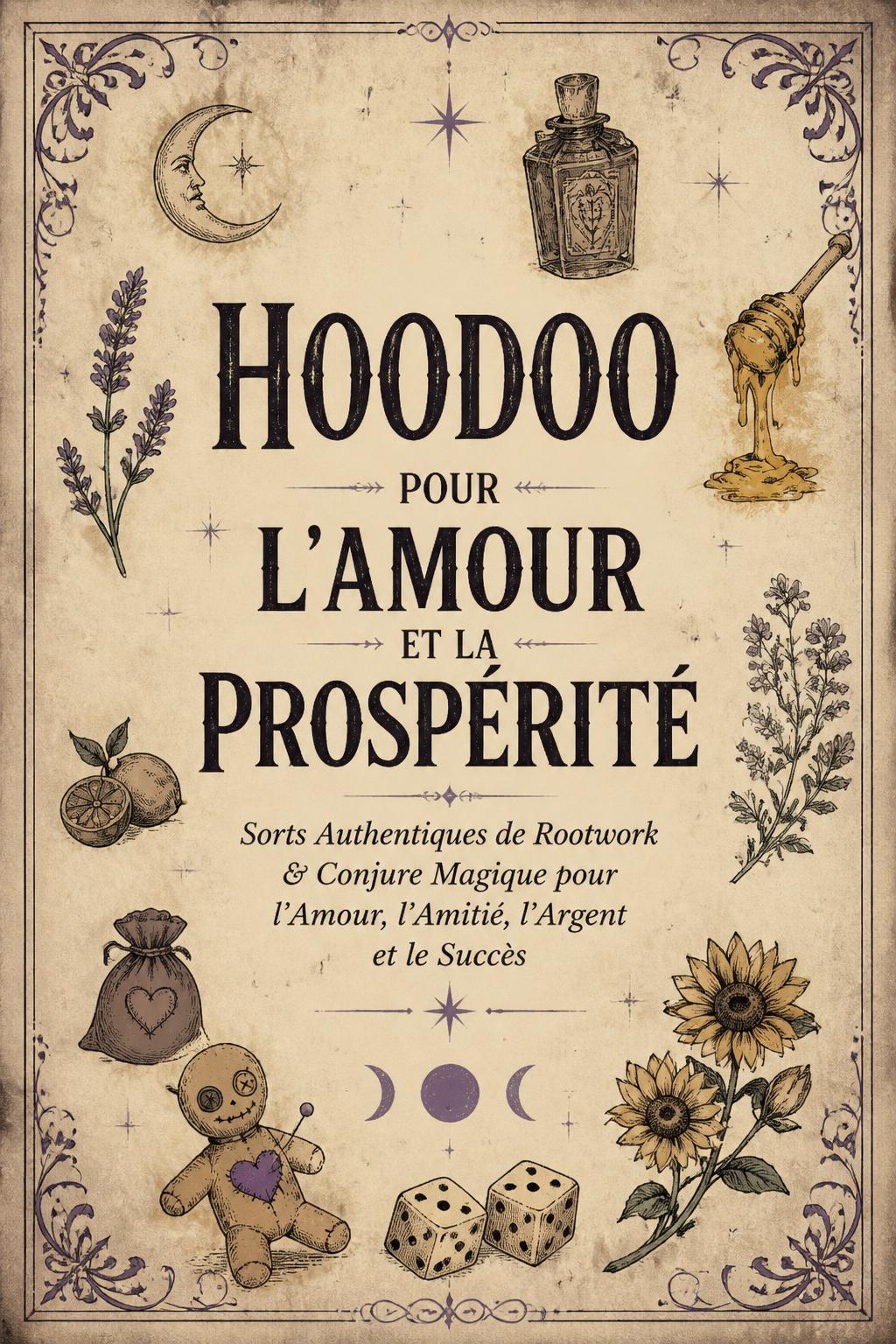 Hoodoo pour l’Amour et la Prospérité : Sorts Authentiques de Rootwork & Conjure Magique pour l’Amour, l’Amitié, l’Argent et le Succès