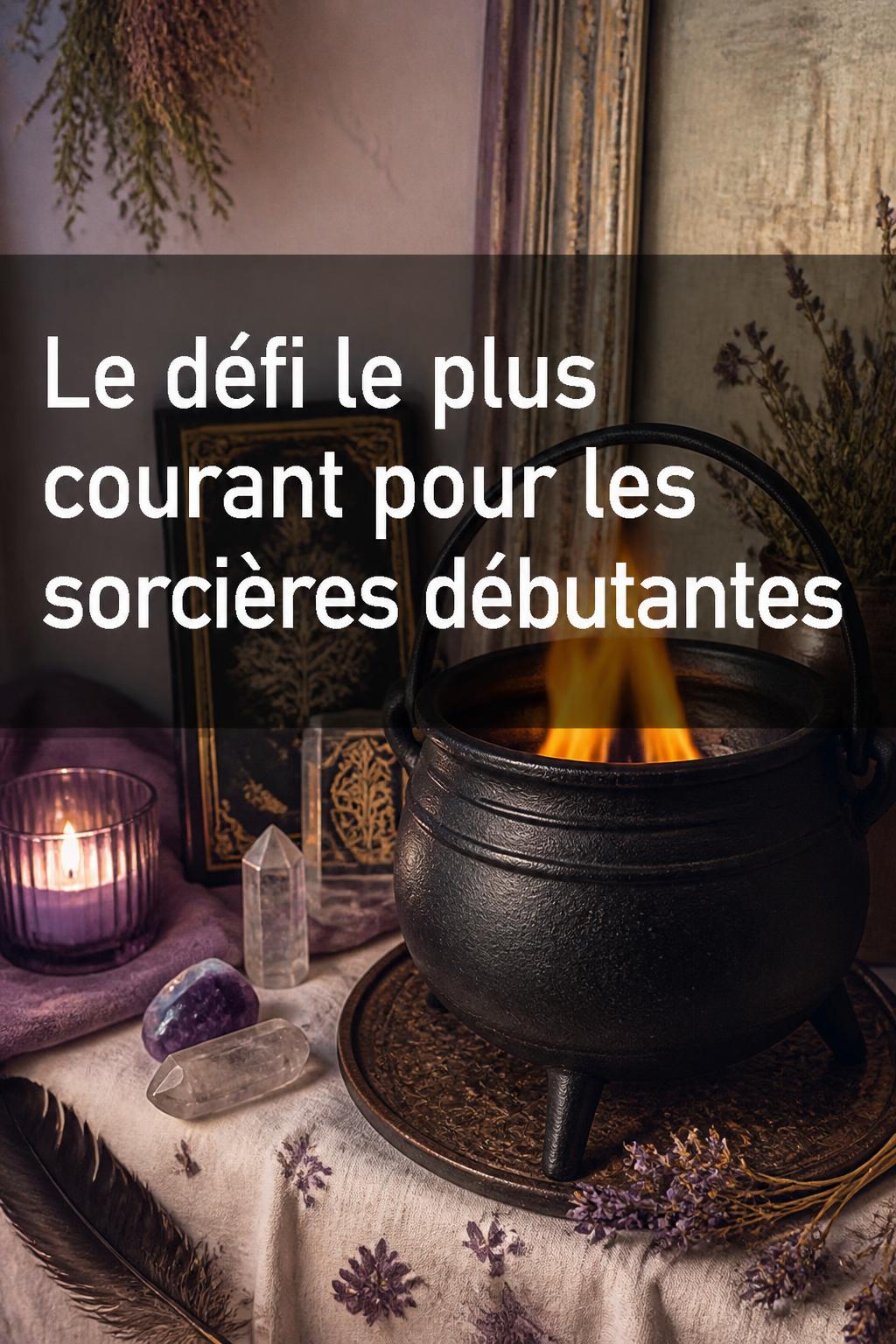 Le défi le plus courant pour les sorcières débutantes