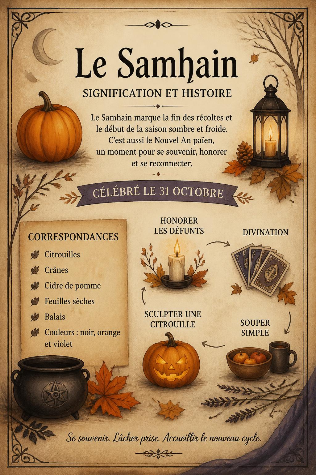 Le Samhain : signification et histoire