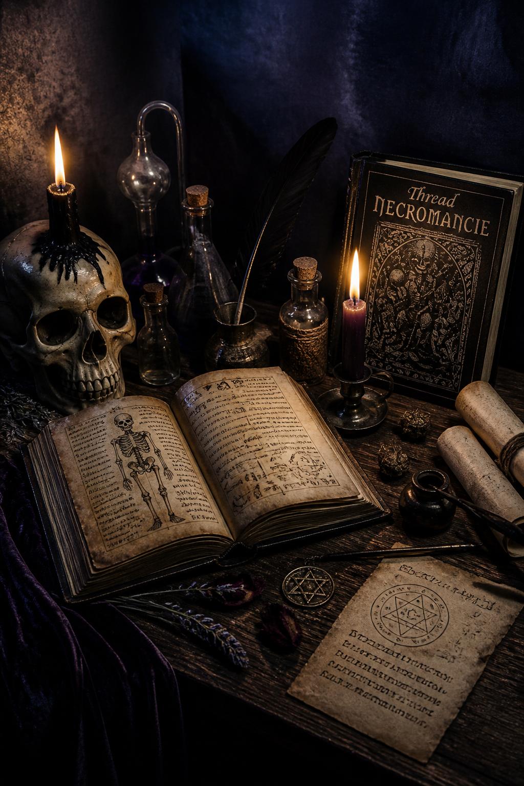 Nécromancie. L'art d'invoquer les morts