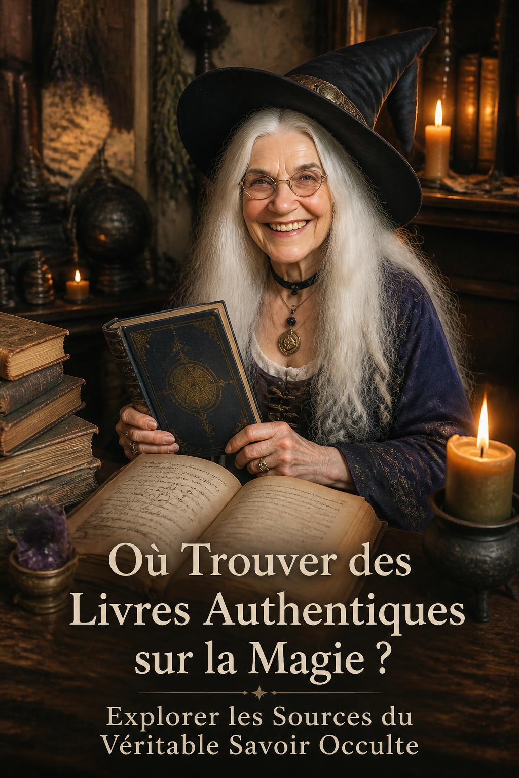 Où Trouver des Livres Authentiques sur la Magie ? Explorer les Sources du Véritable Savoir Occulte