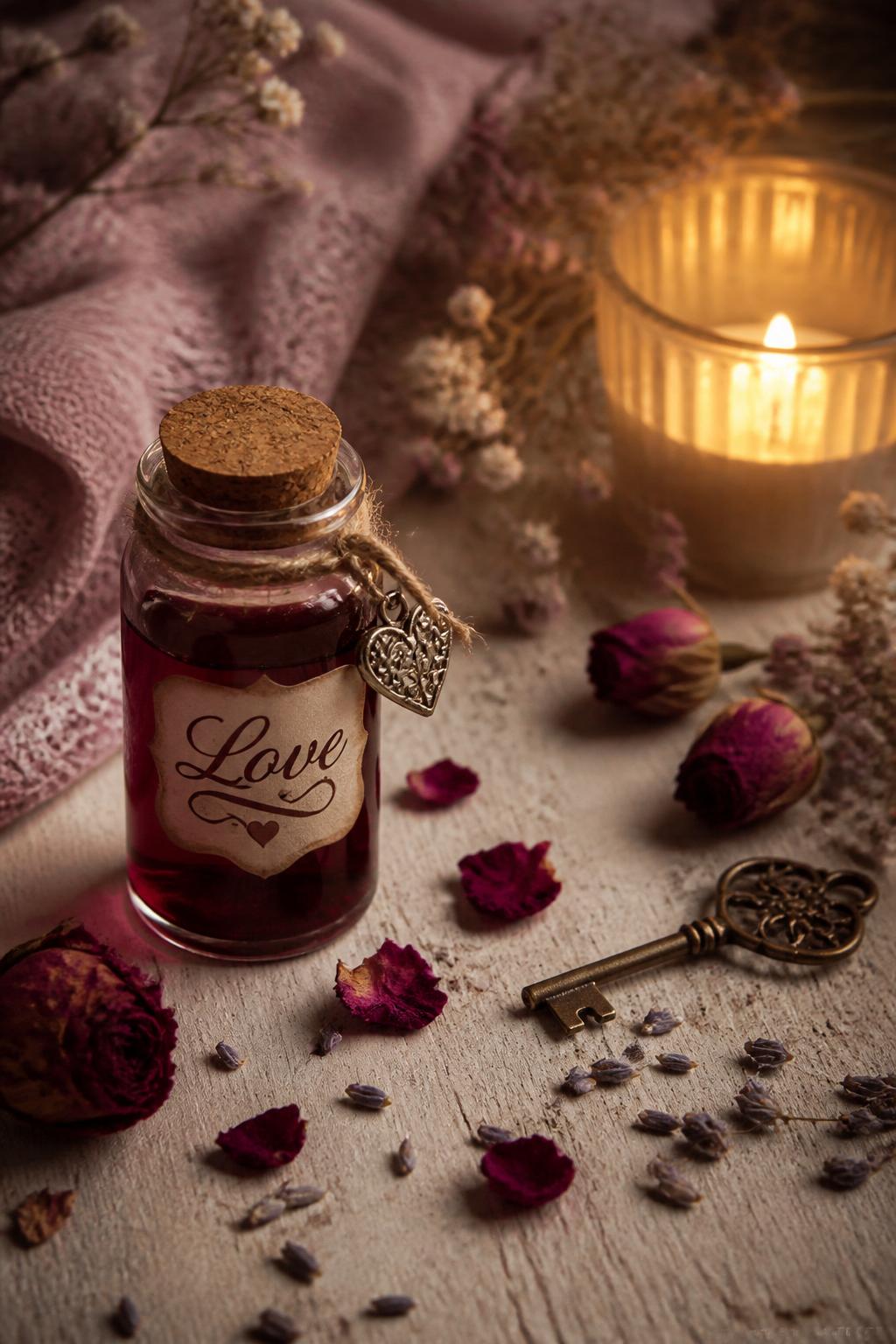 Potions d'amour pour tomber amoureux