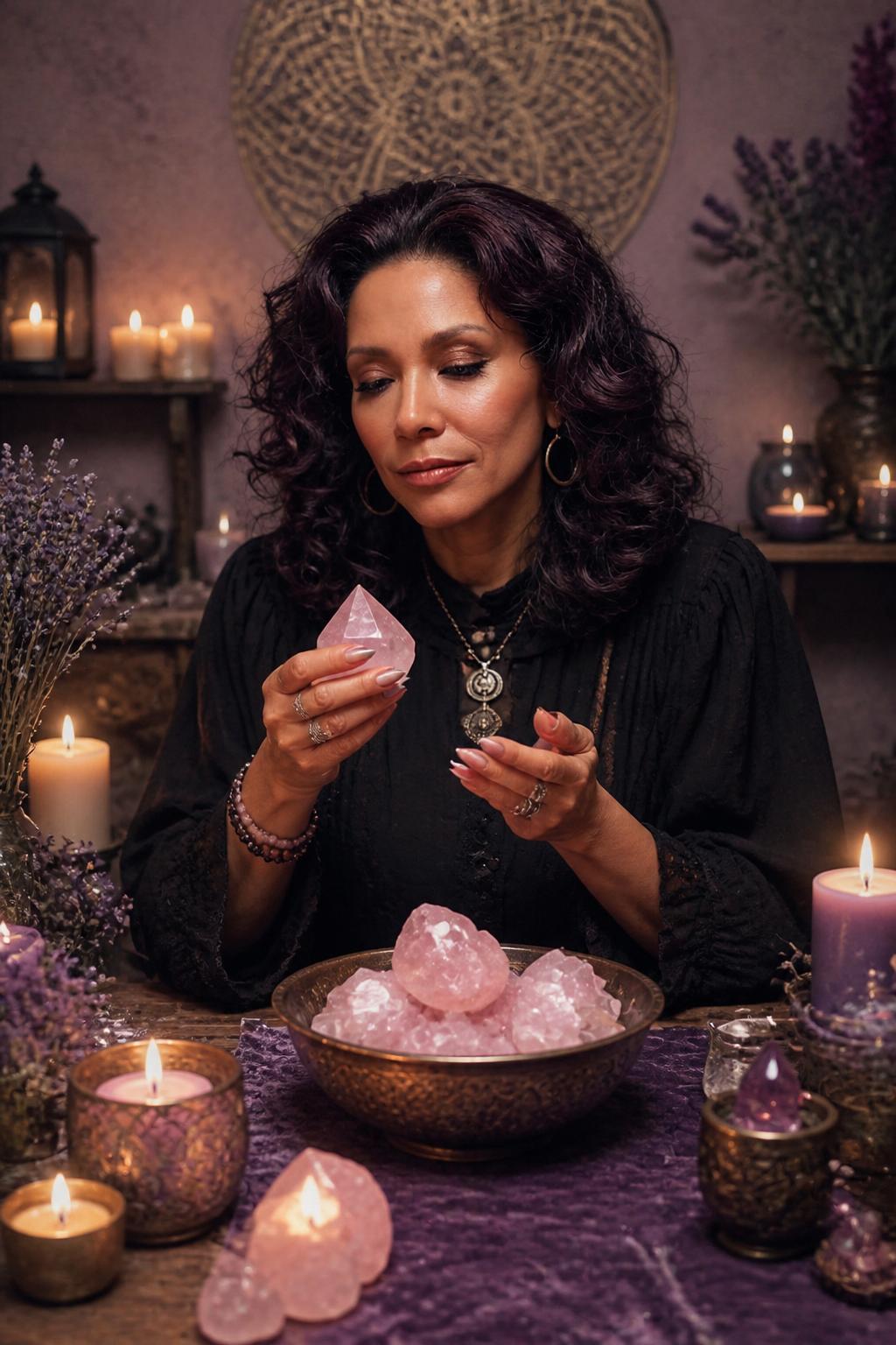 Le Pouvoir Magique du Quartz Rose