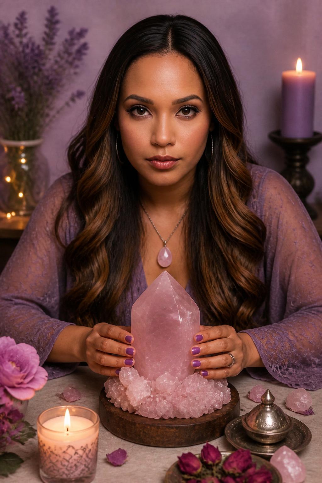 Le Pouvoir Magique du Quartz Rose