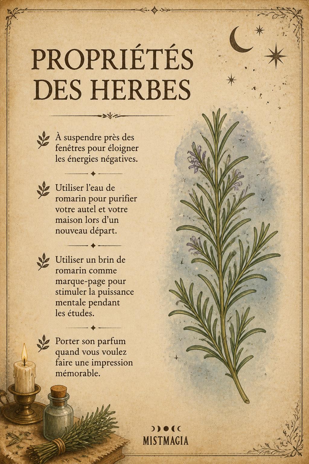 Propriétés des Herbes