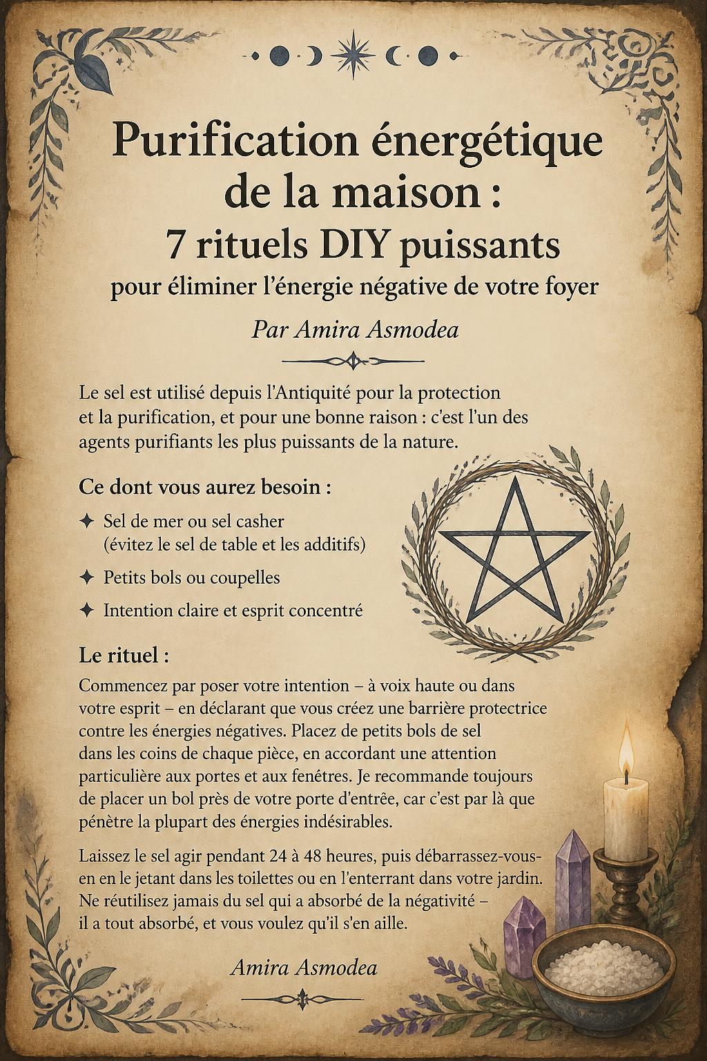 Purification énergétique de la maison : 7 rituels DIY puissants pour éliminer l'énergie négative de votre foyer Purification énergétique de la maison : 7 rituels DIY puissants pour éliminer l'énergie négative de votre foyer