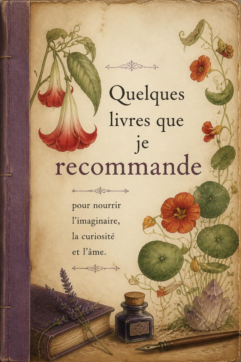 Quelques livres que je recommande