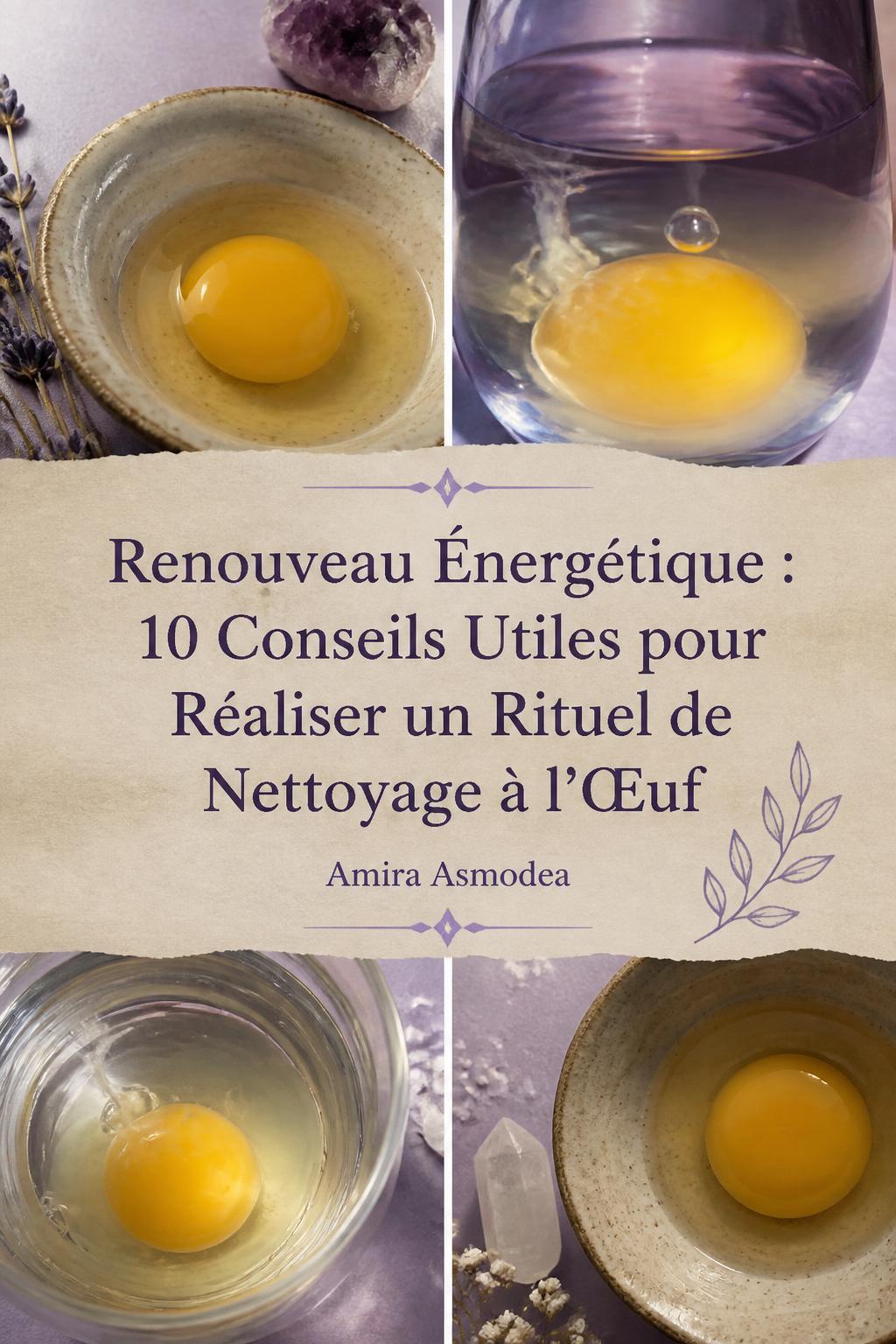 Renouveau Énergétique : 10 Conseils Utiles pour Réaliser un Rituel de Nettoyage à l’Œuf