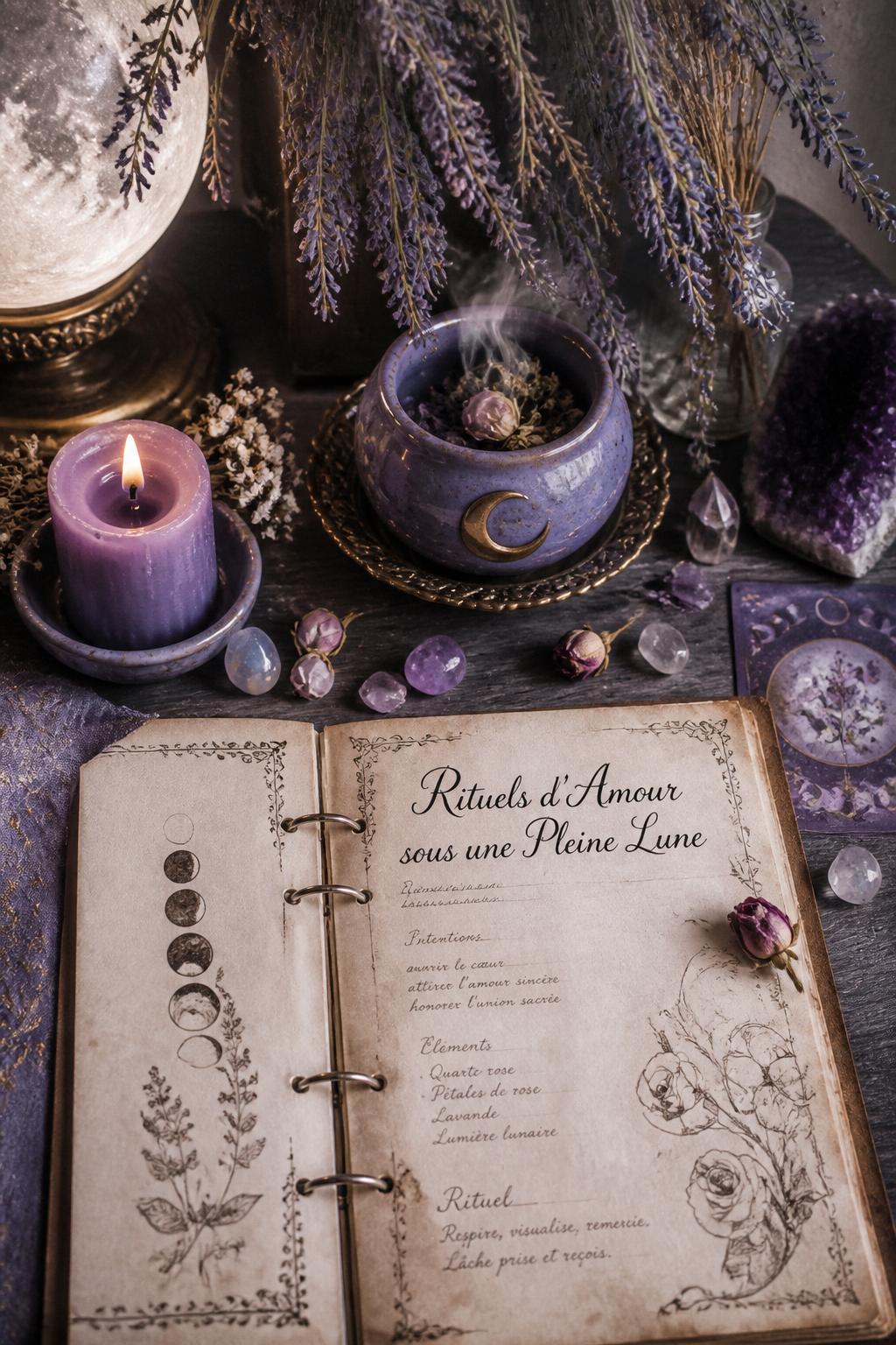 Rituels d'Amour sous une Pleine Lune