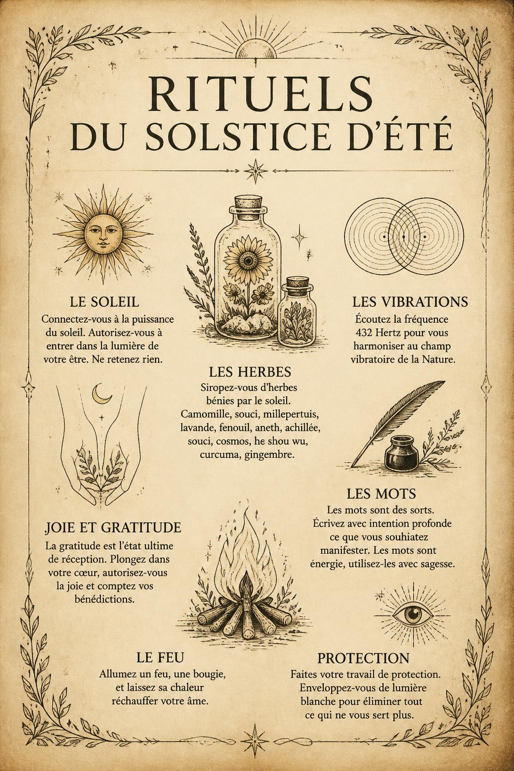 Rituels du Solstice d'été