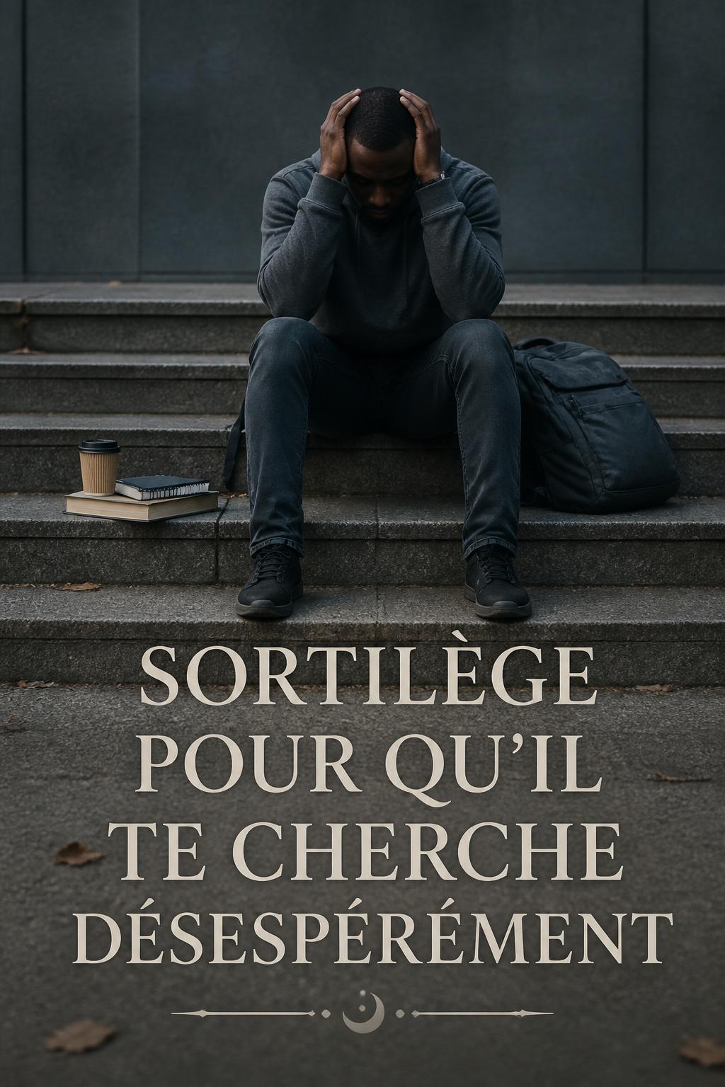 Sortilège pour qu'il te cherche désespérément