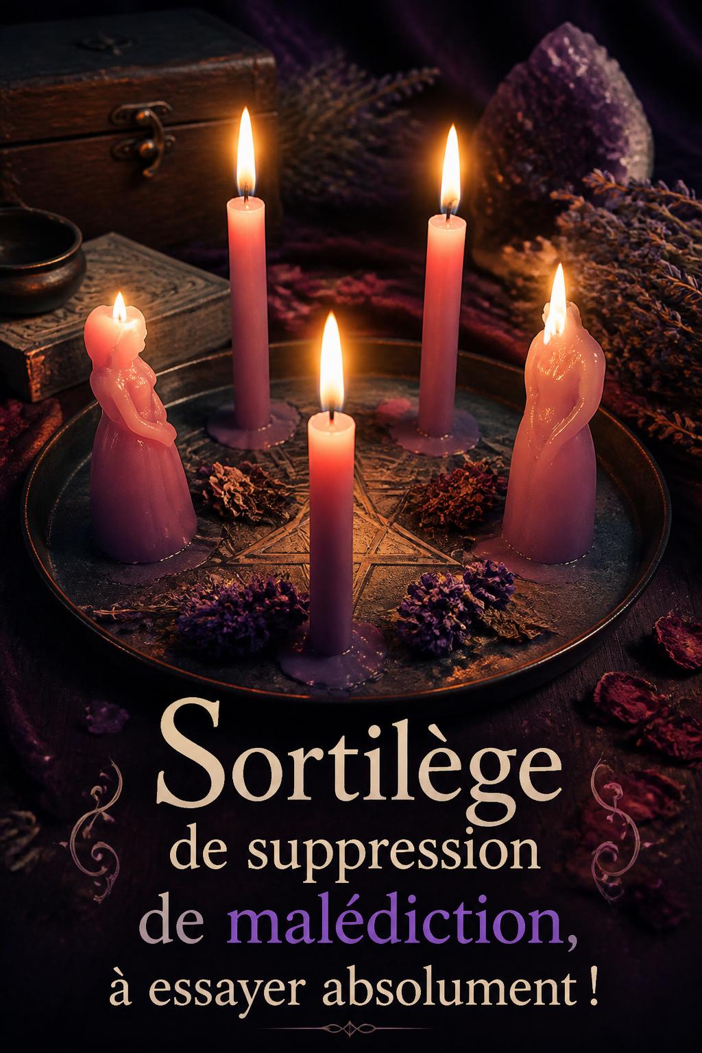 Sortilège de suppression de malédiction, à essayer absolument !