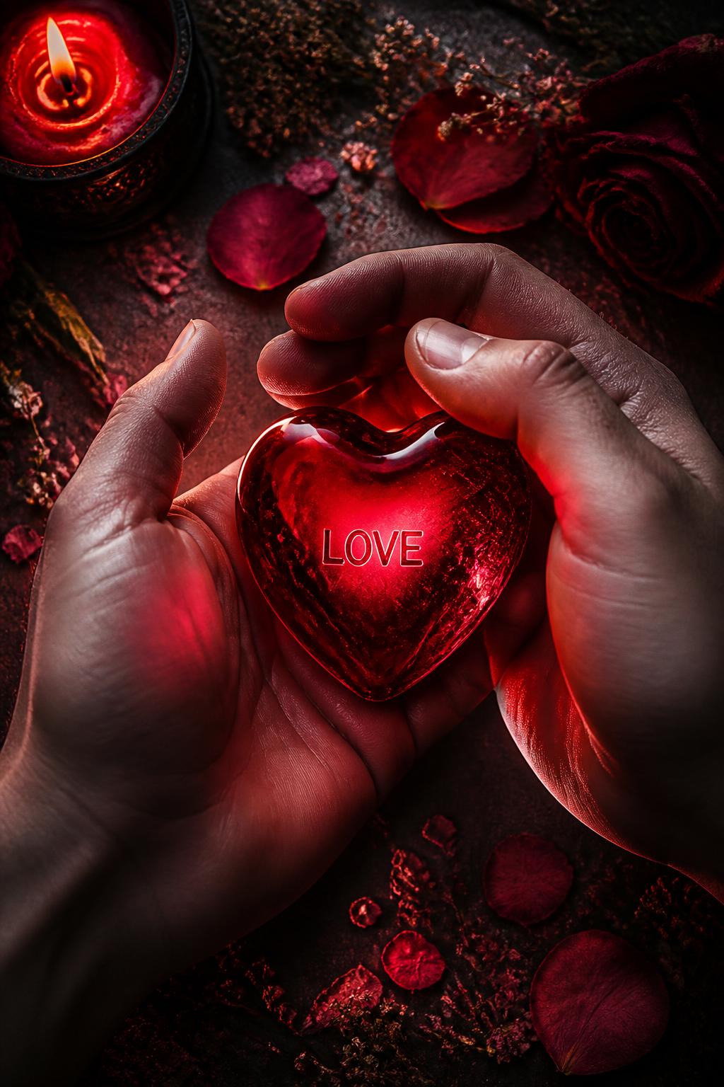 Sortilèges d'amour en magie rouge